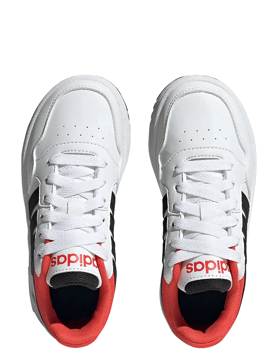 adidas Sportswear - HOOPS 3.0 K - niedriger schnitt - ftwwht/cblack/brired - 4