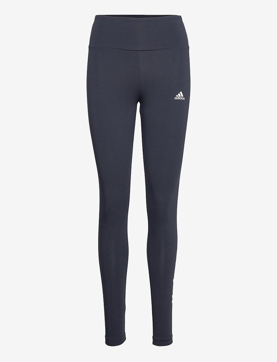 adidas Sportswear - ESSENTIALS HIGH WAIST LOGO LEGGINGS - fuld længde - legink/white - 1