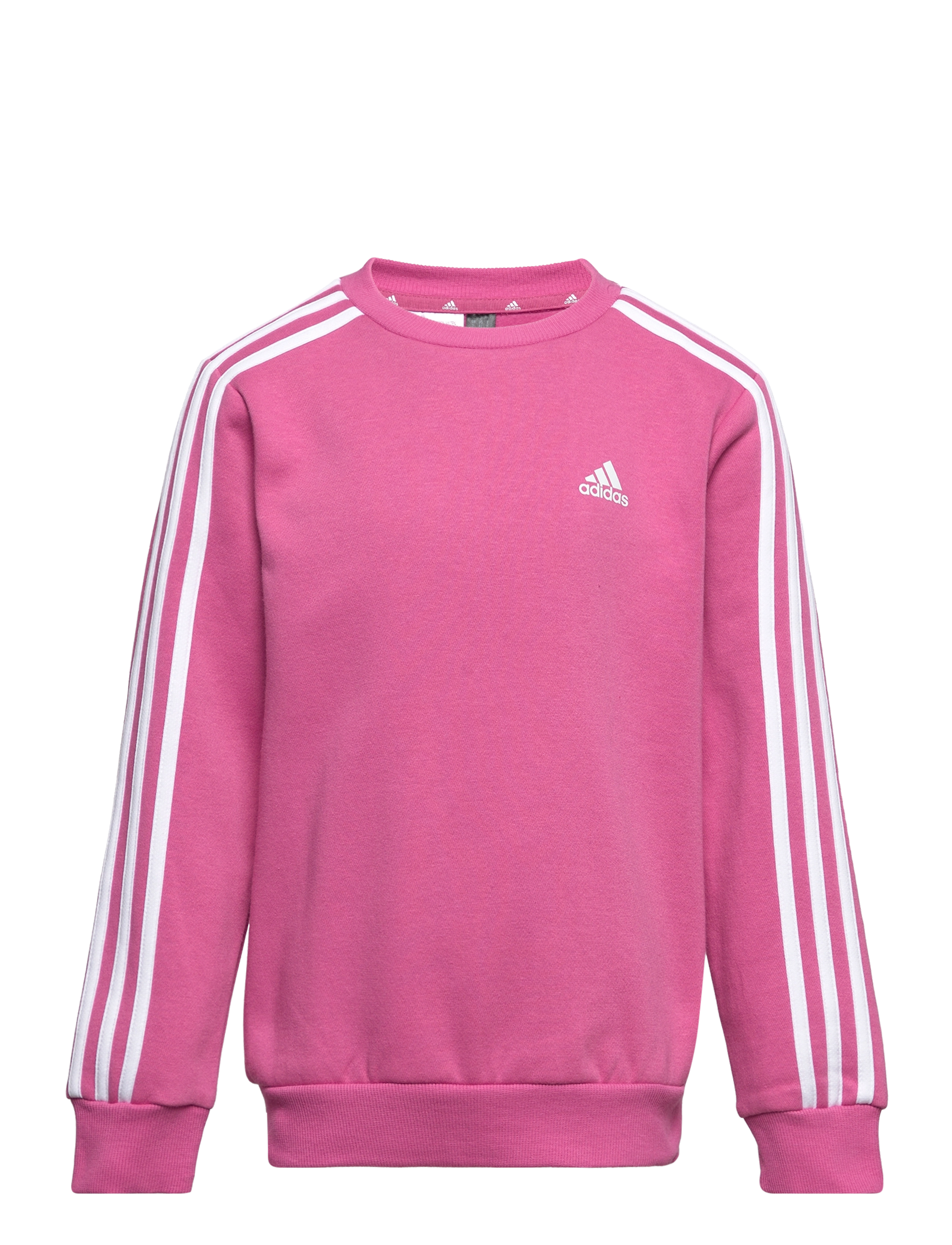 Essentials 3-Stripes Crewneck Sweatshirt - PREFUC/WHITE