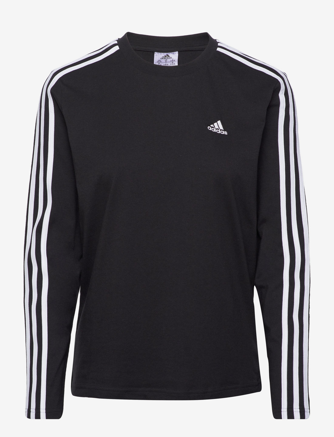 Adidas originals womens 3 stripe long sleeve t-shirt online