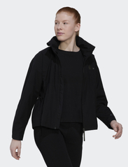 adidas Sportswear - W TRAVEER RR J - outdoor & rain jackets - black - 6