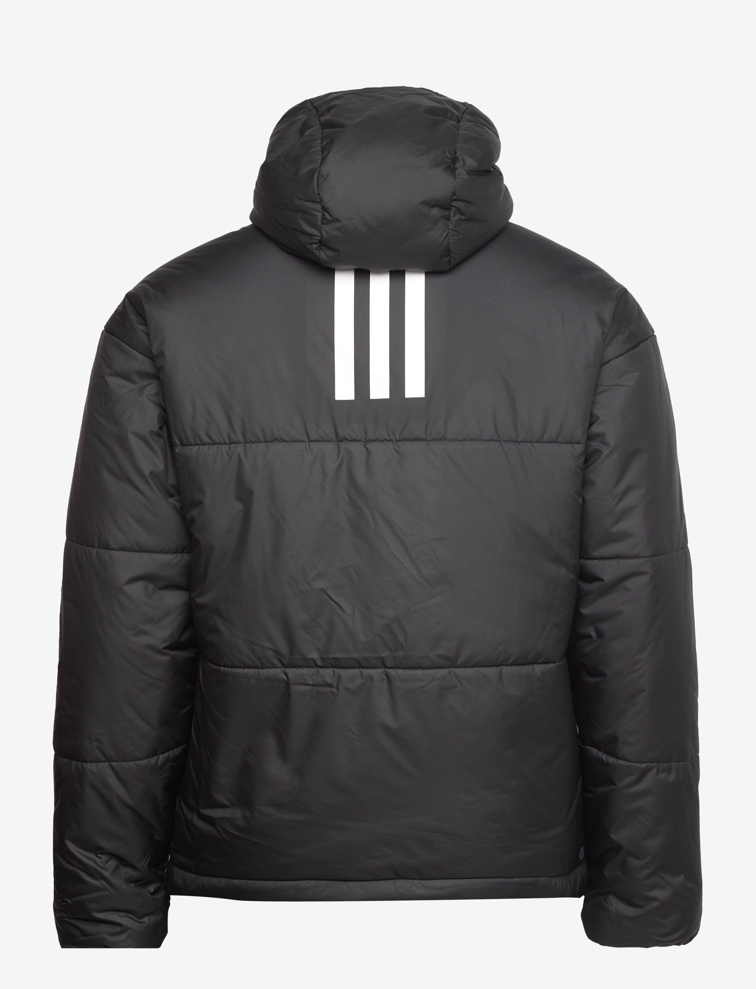adidas Sportswear - BSC 3-Stripes Puffy Hooded Jacket - black - 3