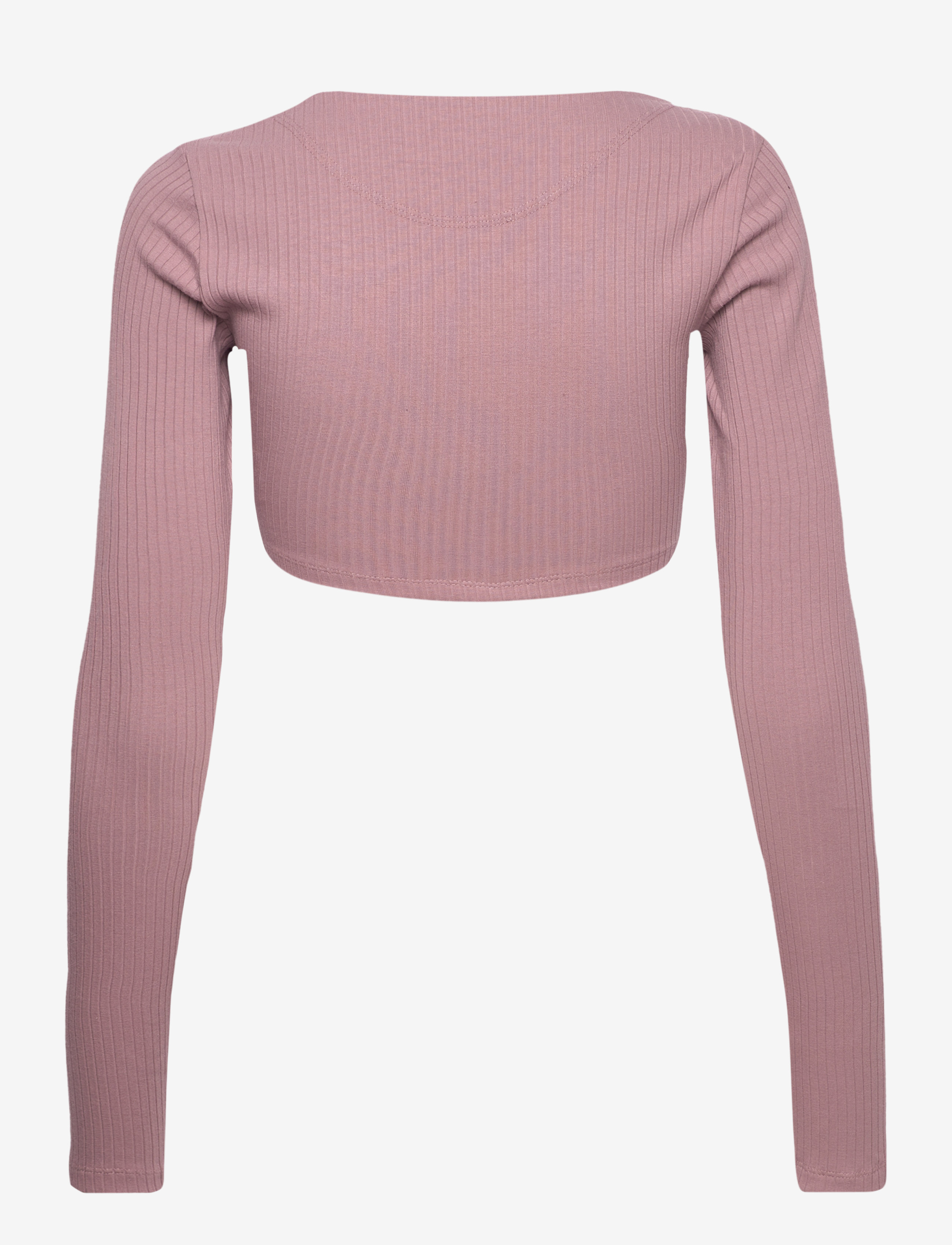 adidas Sportswear - Studio Lounge Ribbed Cropped Long-Sleeve Top - lowest prices - wonoxi - 1