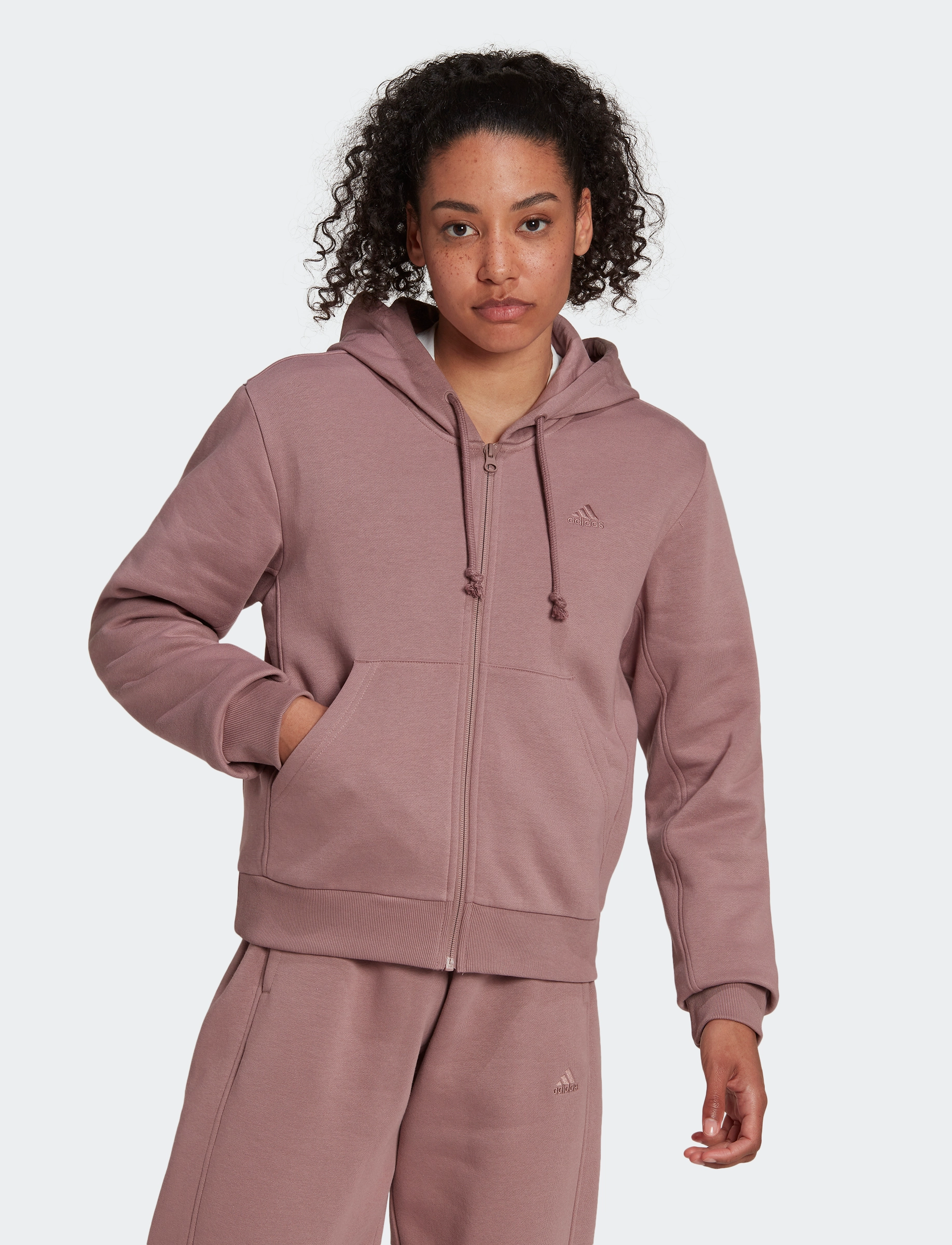 adidas Sportswear - ALL SZN Fleece Full-Zip Hoodie - wonoxi - 2