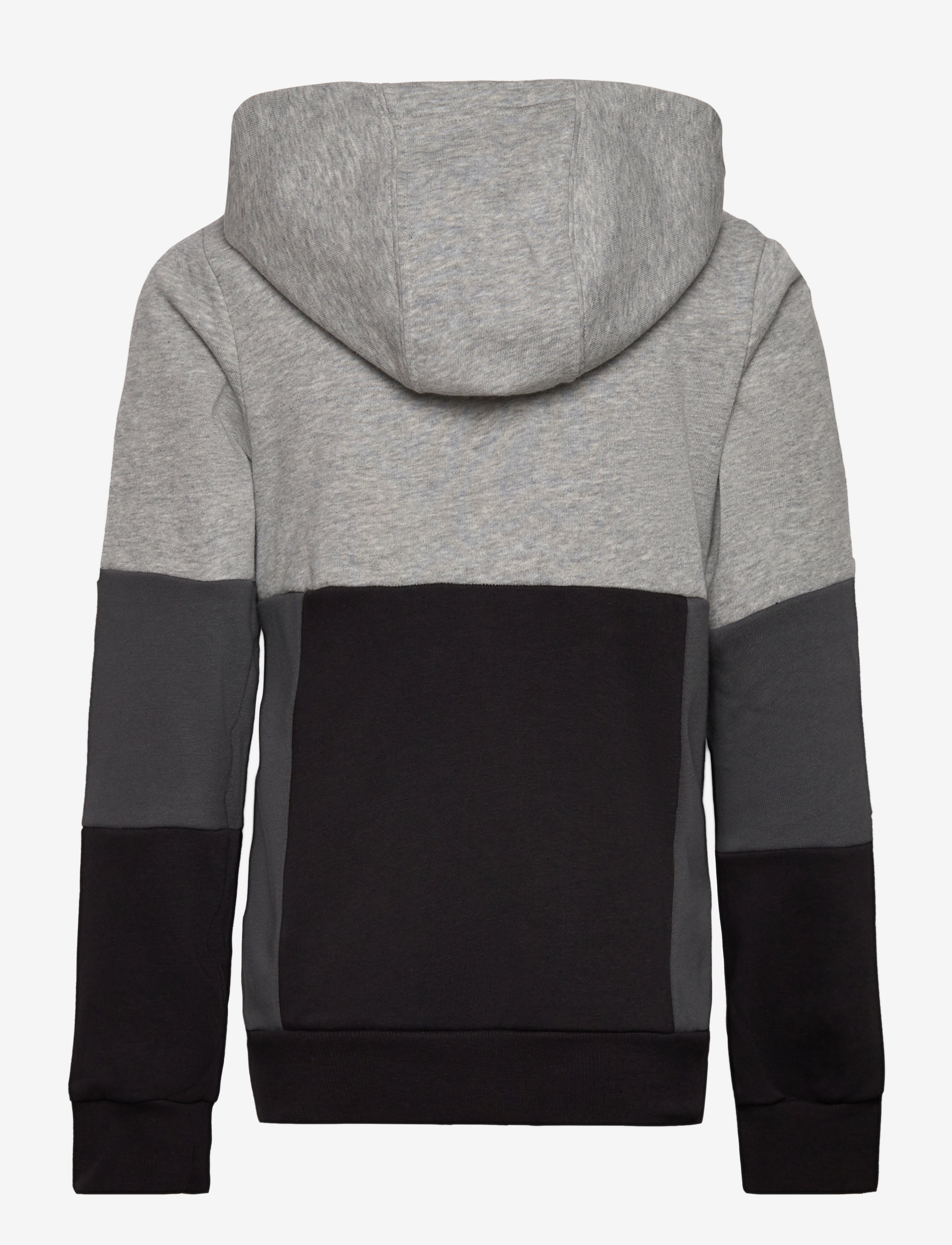 adidas Sportswear - Colourblock Full-Zip Hoodie - mgreyh/white/black - 3