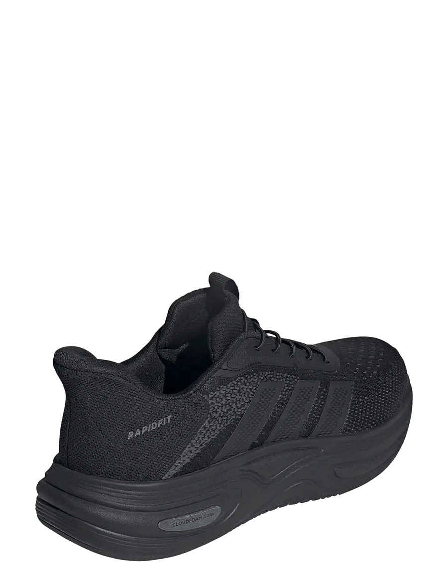adidas Sportswear - CLOUDFOAM CUXXION - RAPIDFIT - matalavartiset tennarit - cblack/carbon/gresix - 3