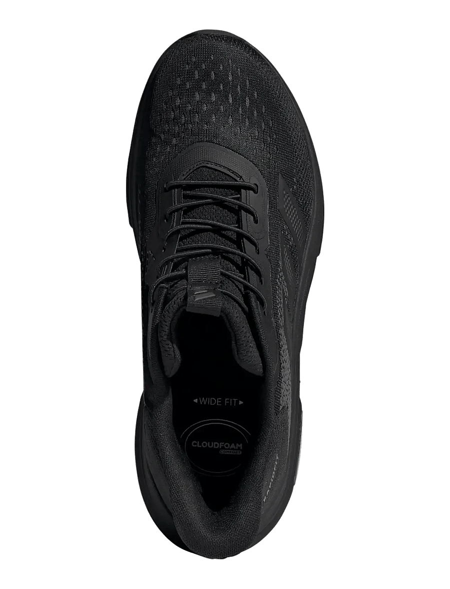 adidas Sportswear - CLOUDFOAM CUXXION - RAPIDFIT - matalavartiset tennarit - cblack/carbon/gresix - 4