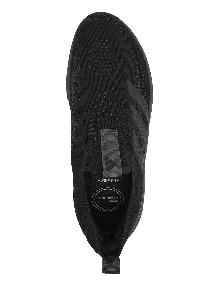 adidas Sportswear - CLOUDFOAM CUXXION - SOCK - low tops - cblack/carbon/gresix - 3