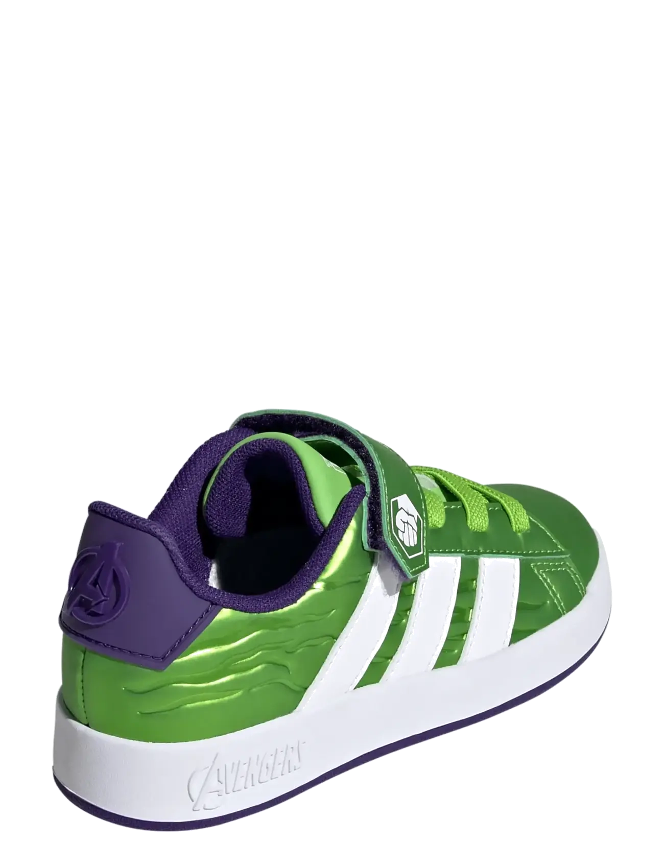 adidas Sportswear - GRAND COURT  HULK EL K - sesogr/ftwwht/cpurpl - 3