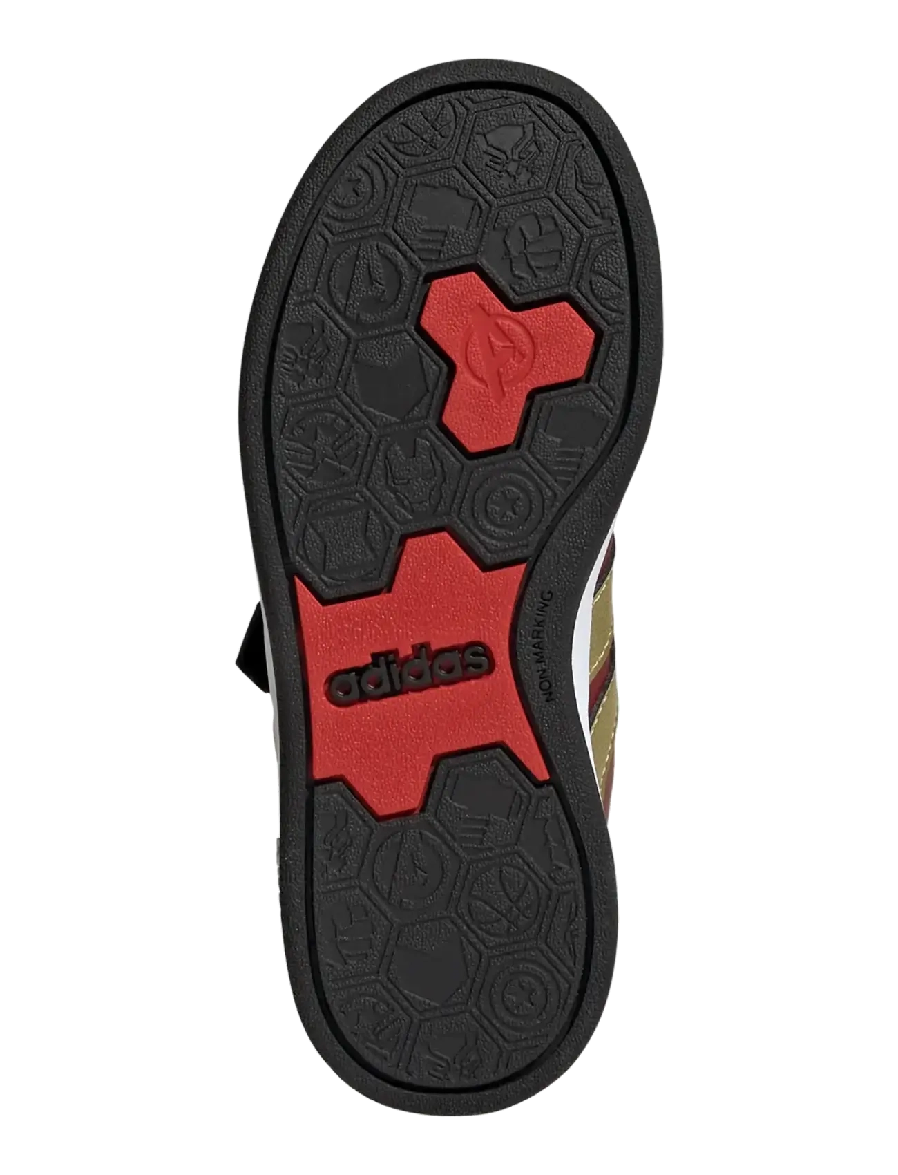 adidas Sportswear - GRAND COURT IRON MAN EL K - baskets basses - betsca/magold/cblack - 5