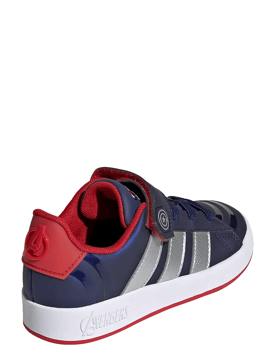 adidas Sportswear - GRAND COURT CAPT AMERICA EL K - low-top sneakers - dkblue/msilve/betsca - 3