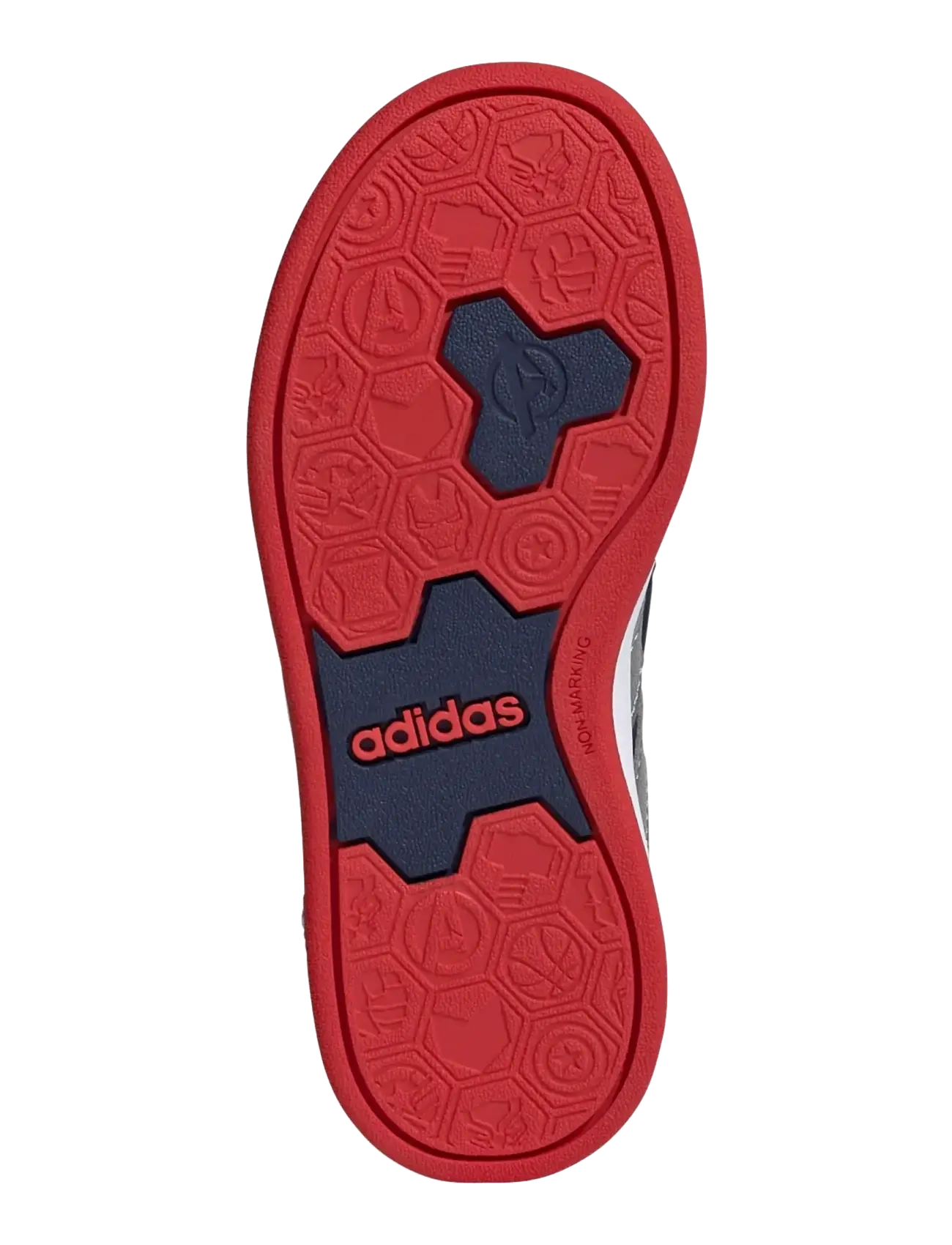 adidas Sportswear - GRAND COURT CAPT AMERICA EL K - baskets basses - dkblue/msilve/betsca - 5