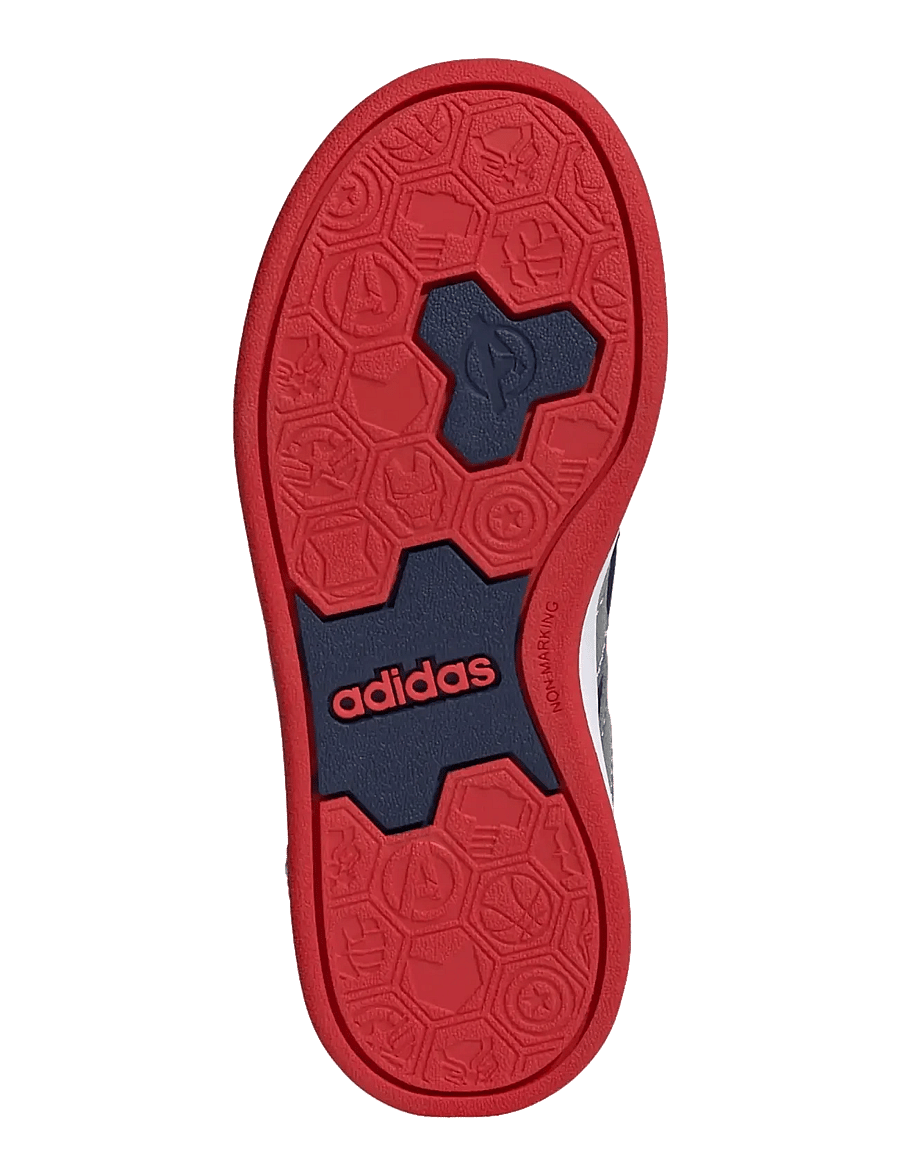 adidas Sportswear - GRAND COURT CAPT AMERICA EL K - low-top sneakers - dkblue/msilve/betsca - 5