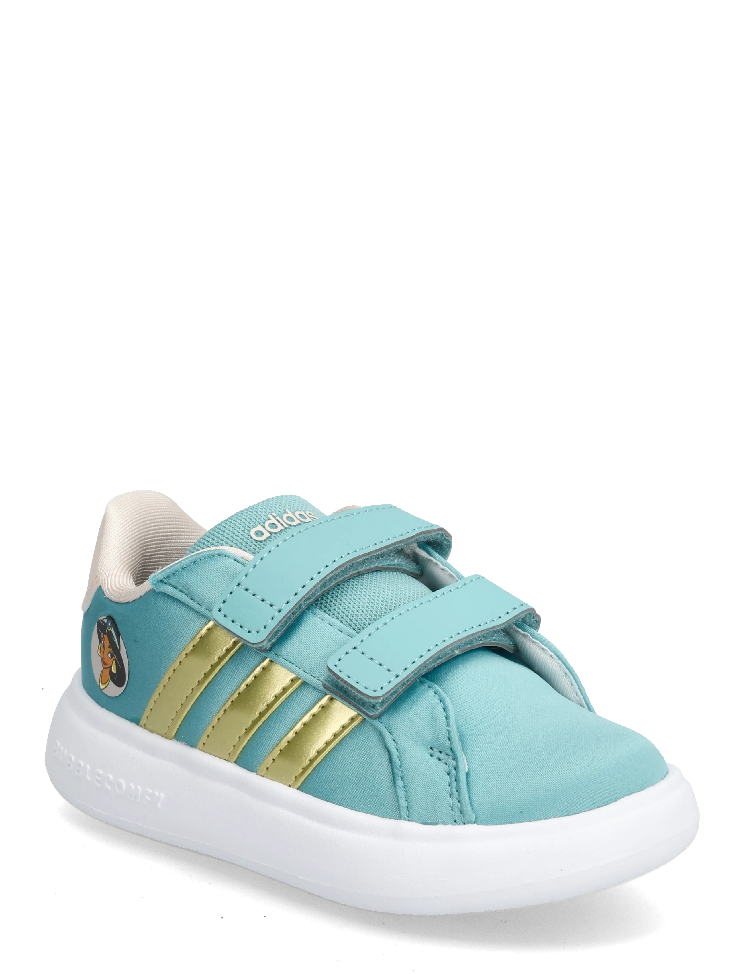adidas Sportswear GRAND COURT JASMINE I - App deal - MINTON/GOLDMT/WONQUA / blue