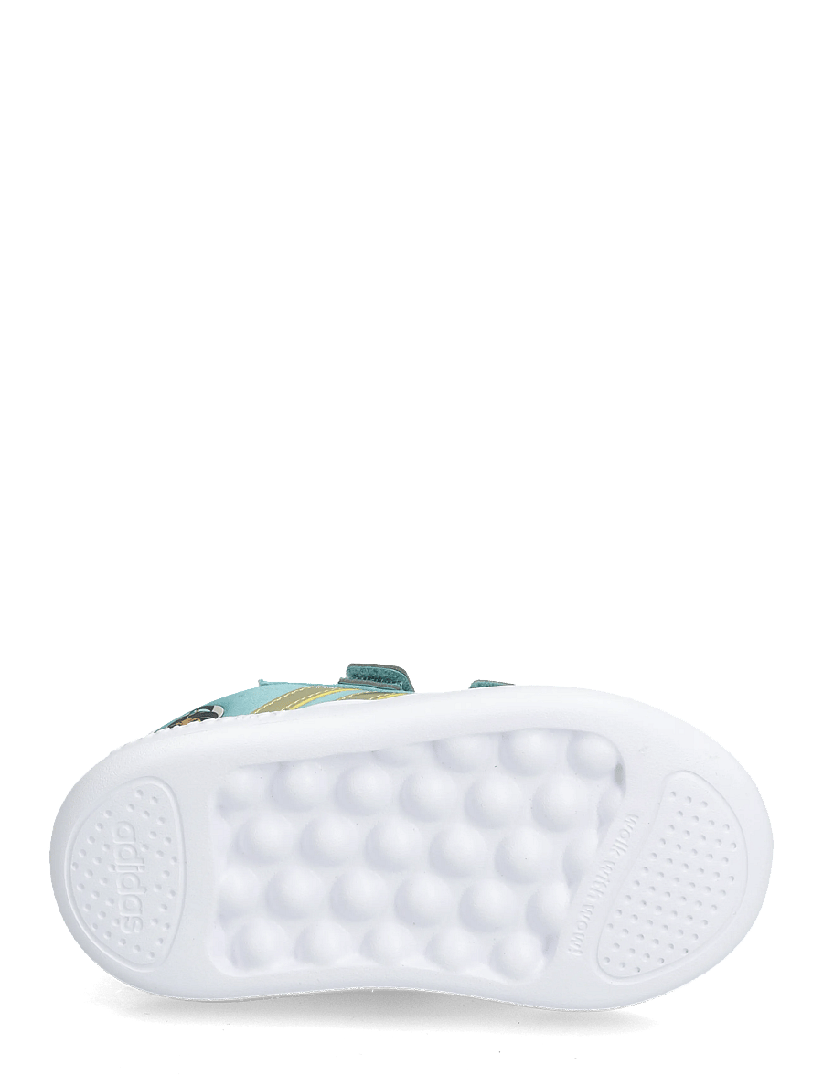 adidas Sportswear - GRAND COURT JASMINE I - niedriger schnitt - minton/goldmt/wonqua - 4