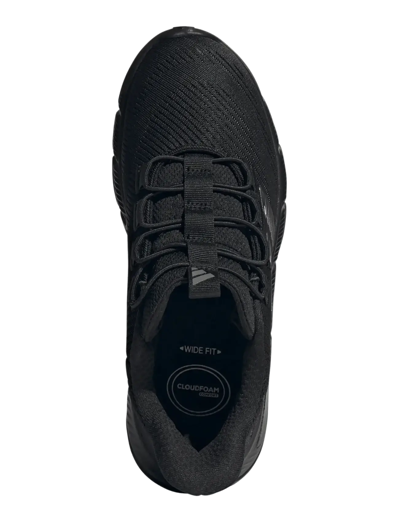 adidas Sportswear - CLOUDFOAM FLEX - RAPIDFIT - lágir strigaskór - cblack/cblack/carbon - 4