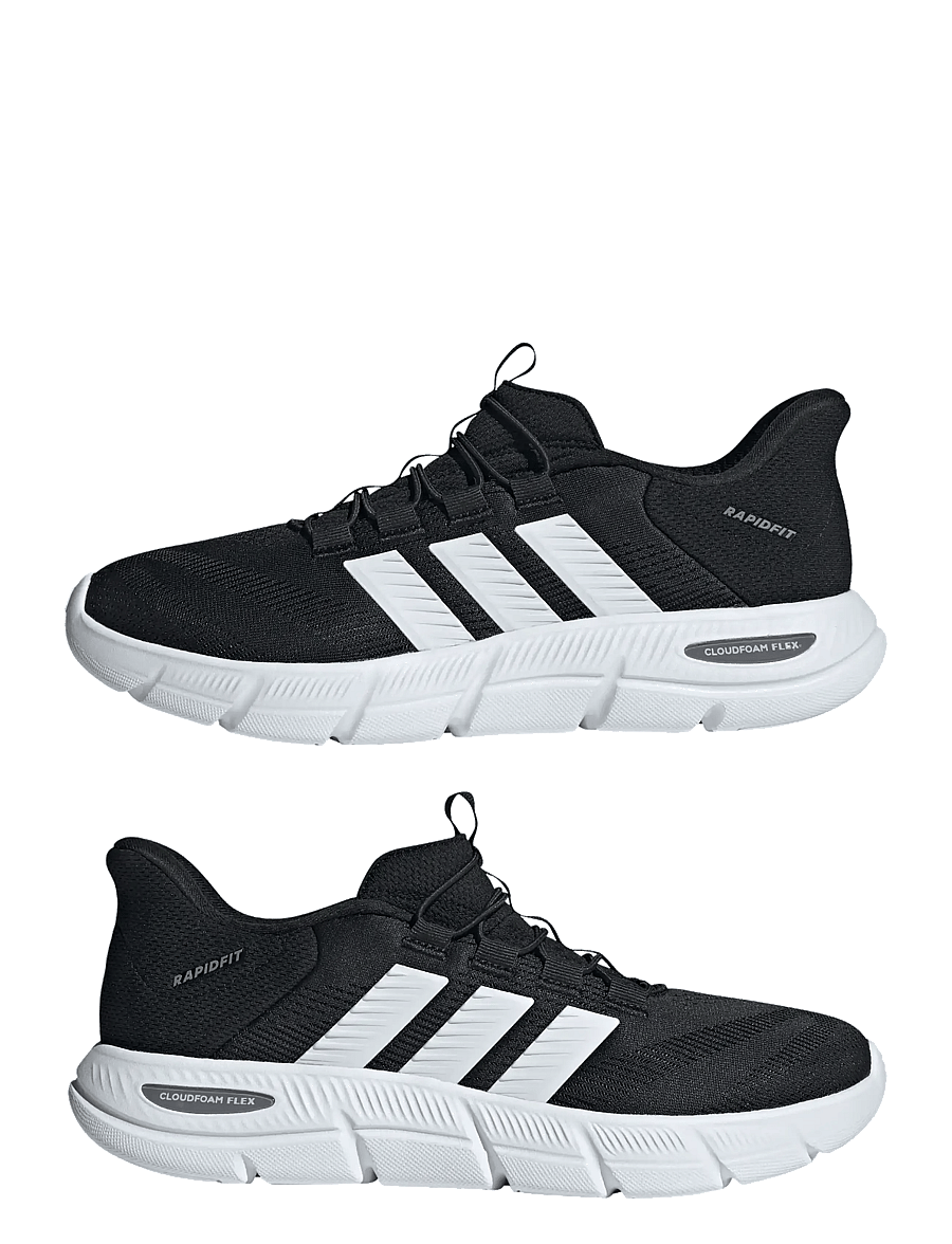 adidas Sportswear - CLOUDFOAM FLEX - RAPIDFIT - niedriger schnitt - cblack/ftwwht/grethr - 5
