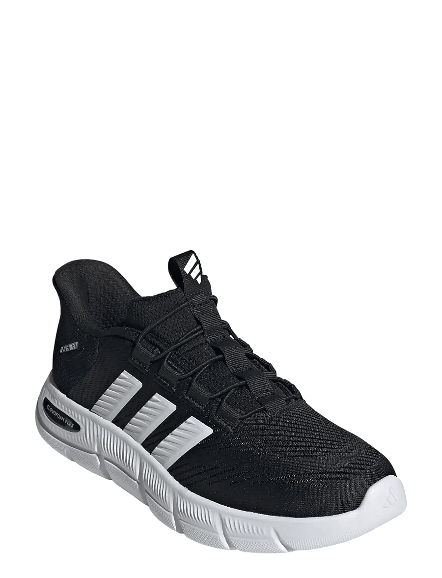 adidas Sportswear - CLOUDFOAM FLEX - RAPIDFIT - niedrige sneakers - cblack/ftwwht/silvmt - 0
