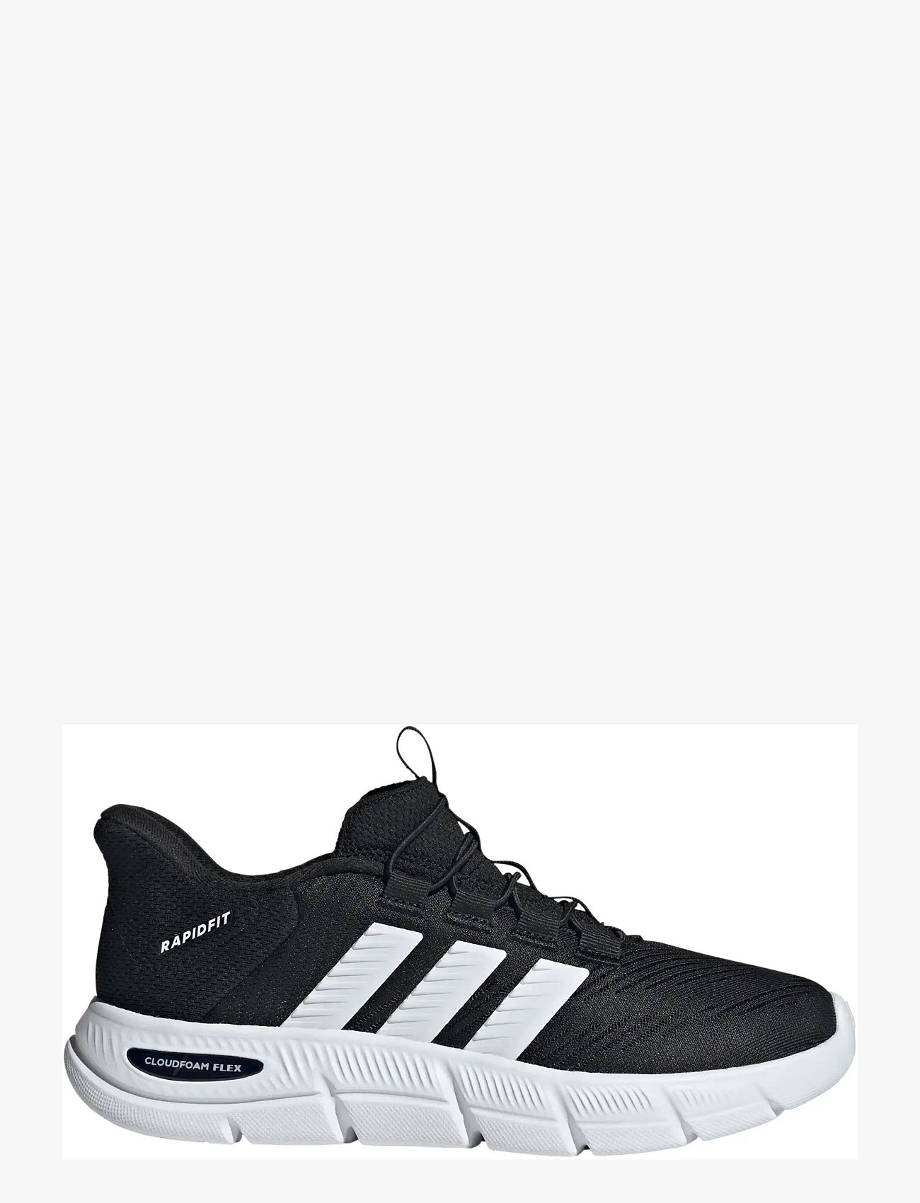 adidas Sportswear - CLOUDFOAM FLEX - RAPIDFIT - låga sneakers - cblack/ftwwht/silvmt - 1