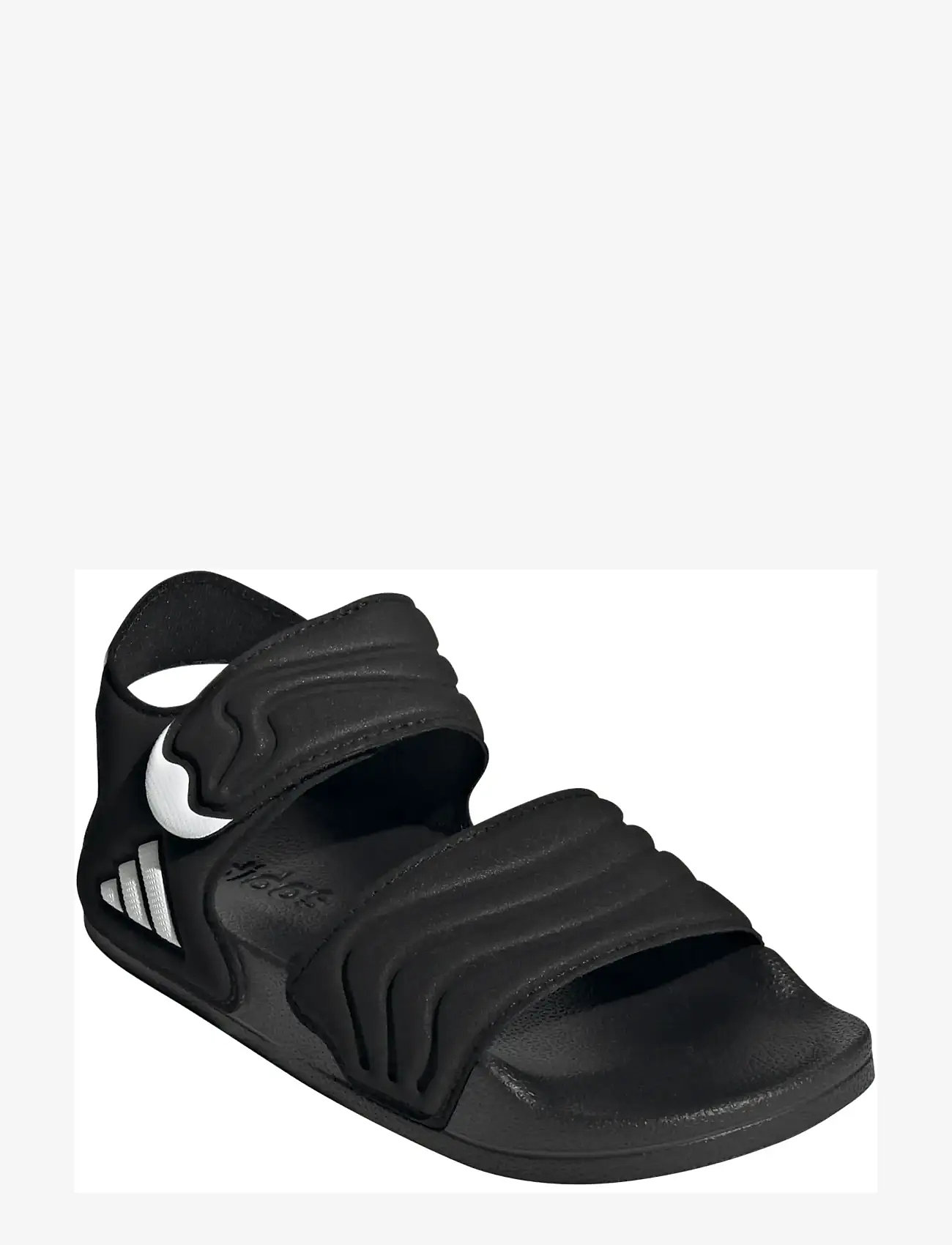 adidas Sportswear - ADILETTE SANDAL 2 K - schuhe - cblack/cblack/ftwwht - 0