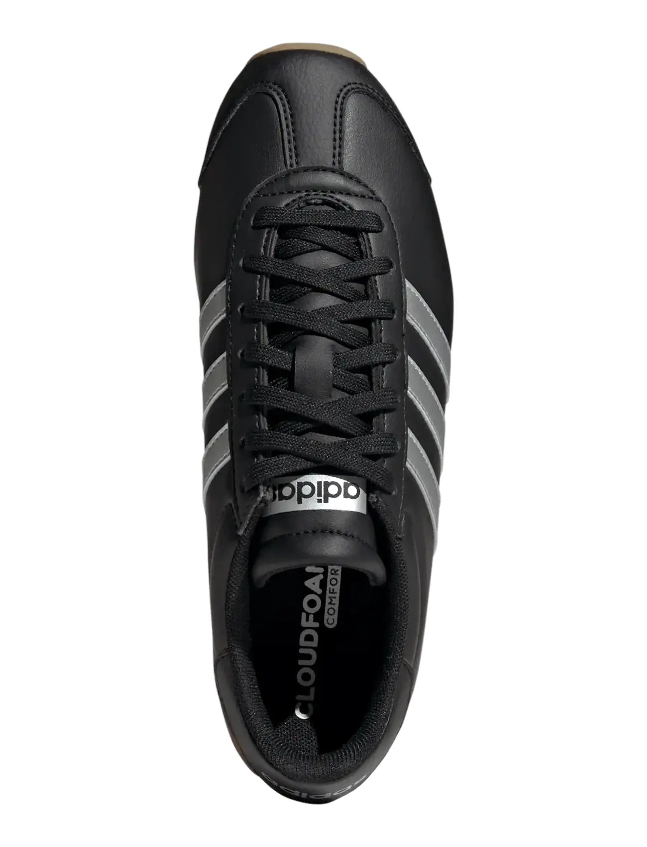 adidas Sportswear - RUNVISTA - lave sneakers - cblack/cblack/ironmt - 4
