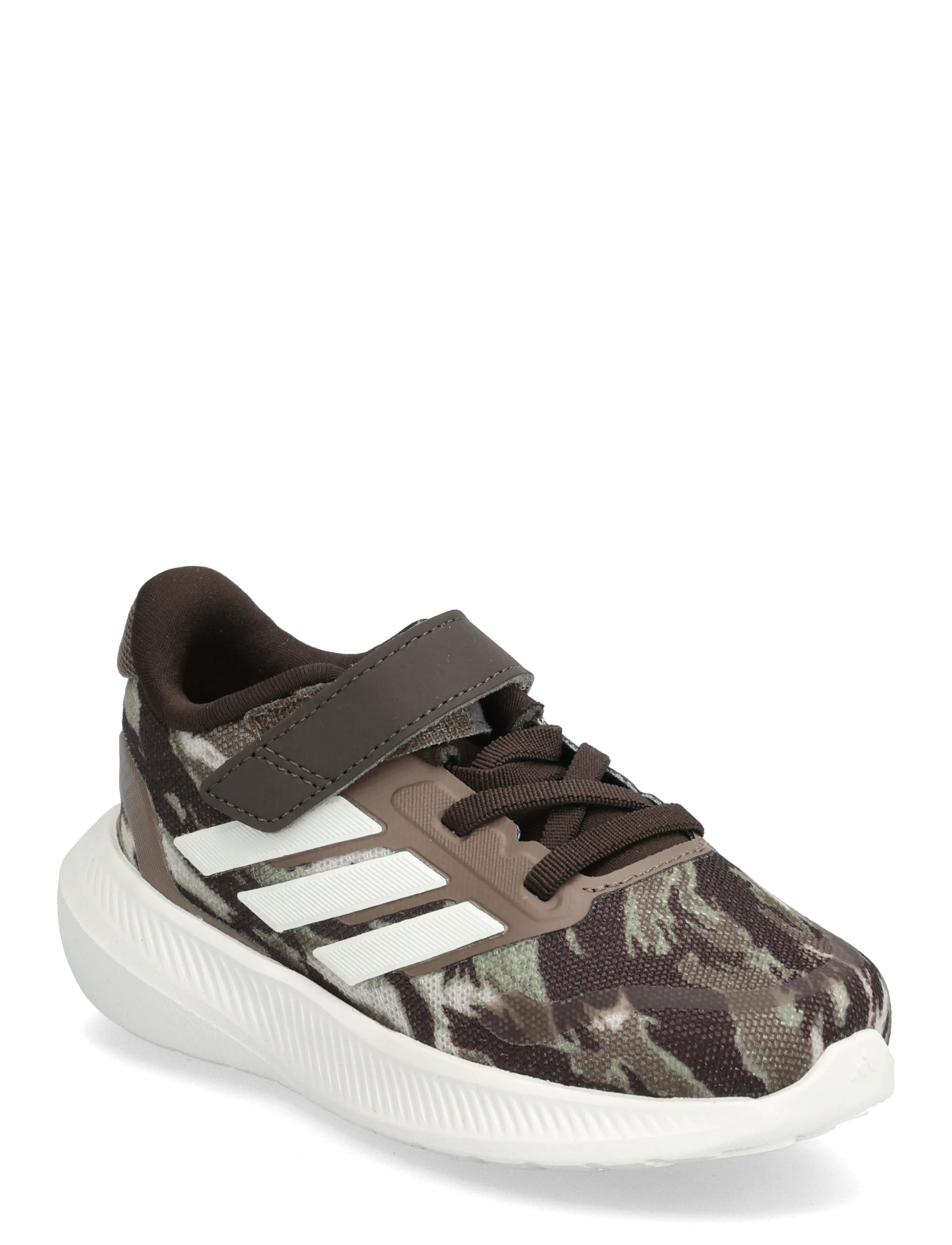 adidas Sportswear RUNFALCON 5 EL I - Sneakers - TENGRN/CWHITE/EARSTR / brown