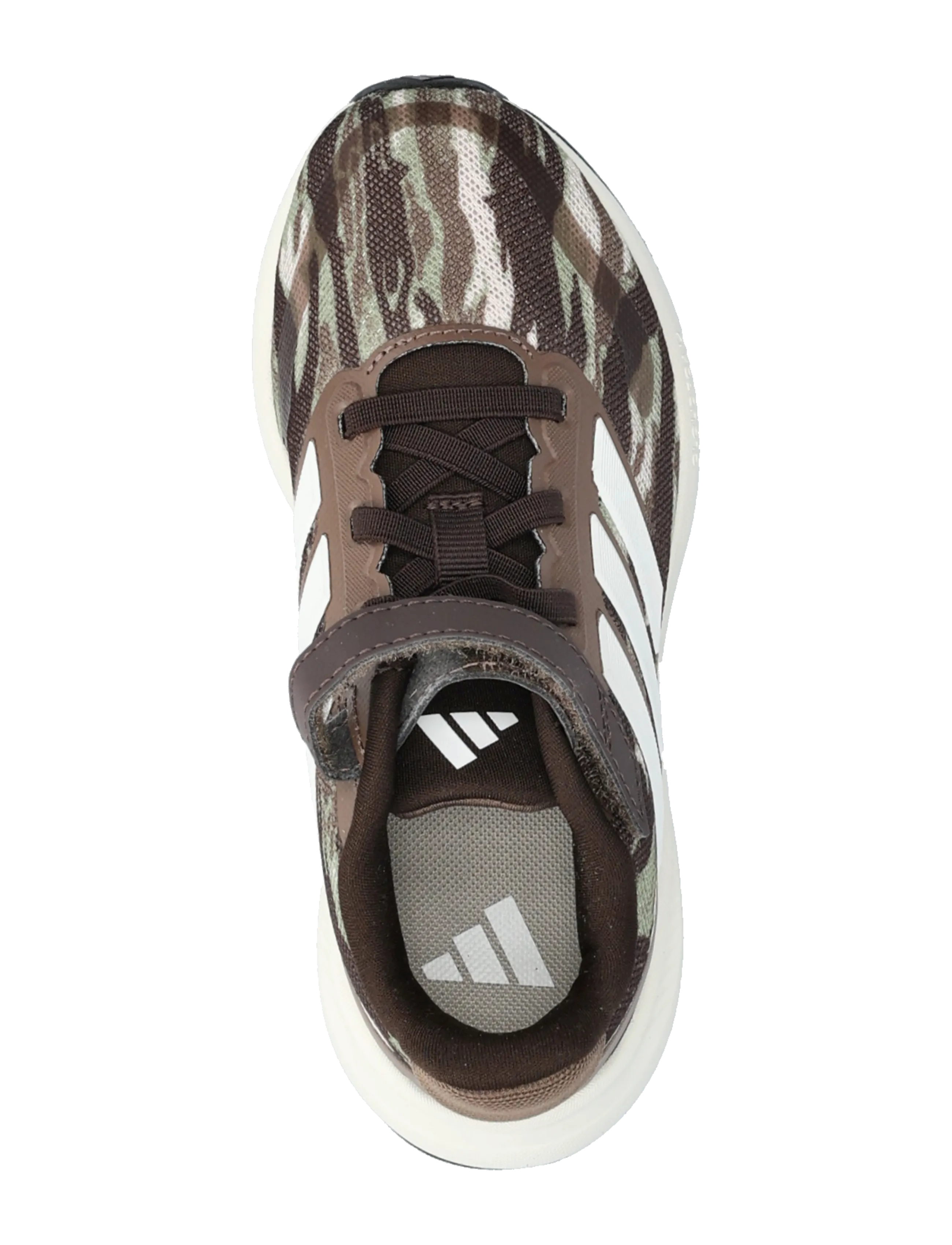adidas Sportswear - RUNFALCON 5 EL C - löparskor - tengrn/cwhite/earstr - 3