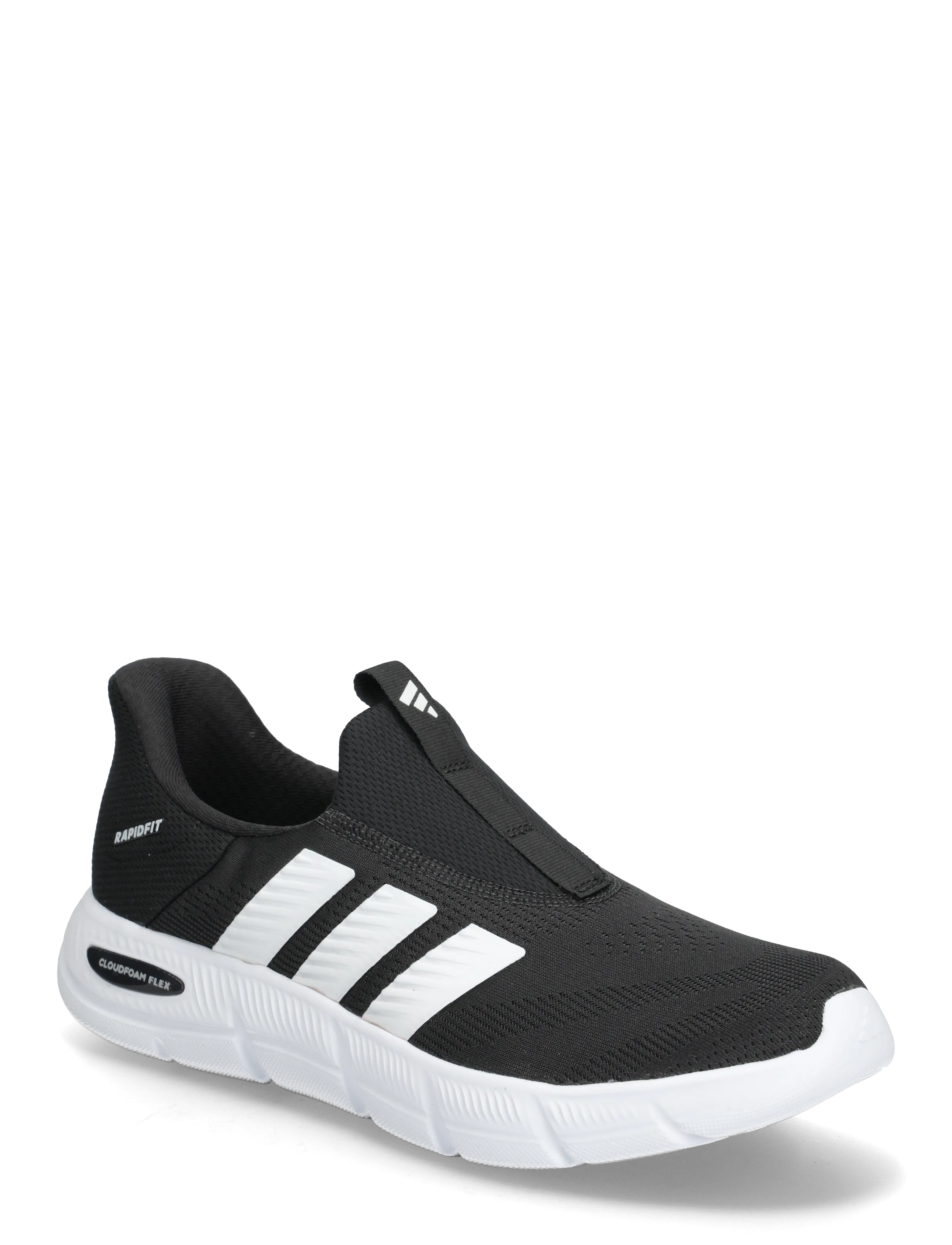 adidas Sportswear CLOUDFOAM FLEX - LOUNGE RAPIDF - Slipper - CBLACK/FTWWHT/CBLACK / black