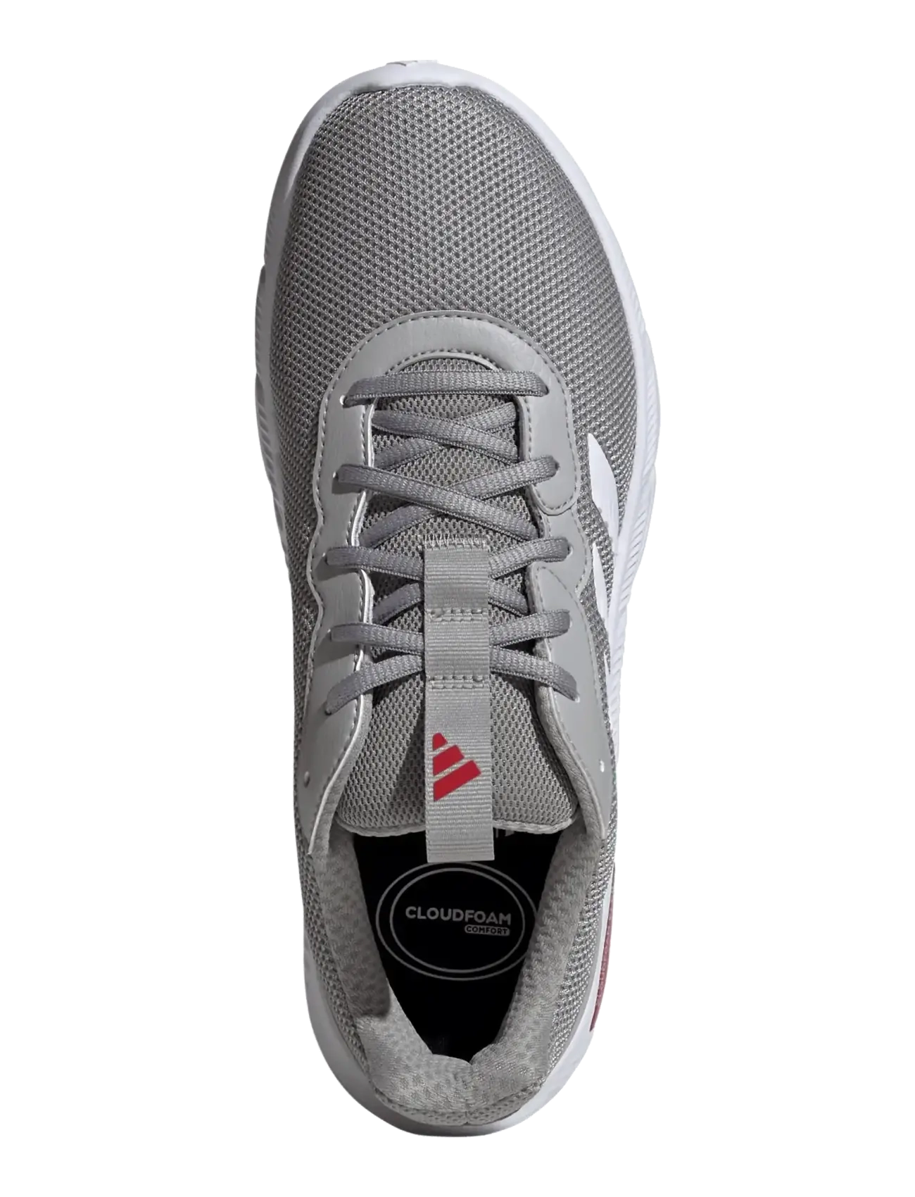adidas Sportswear - CLOUDFOAM FLEX - LACES - låga sneakers - mgsogr/ftwwht/betsca - 4