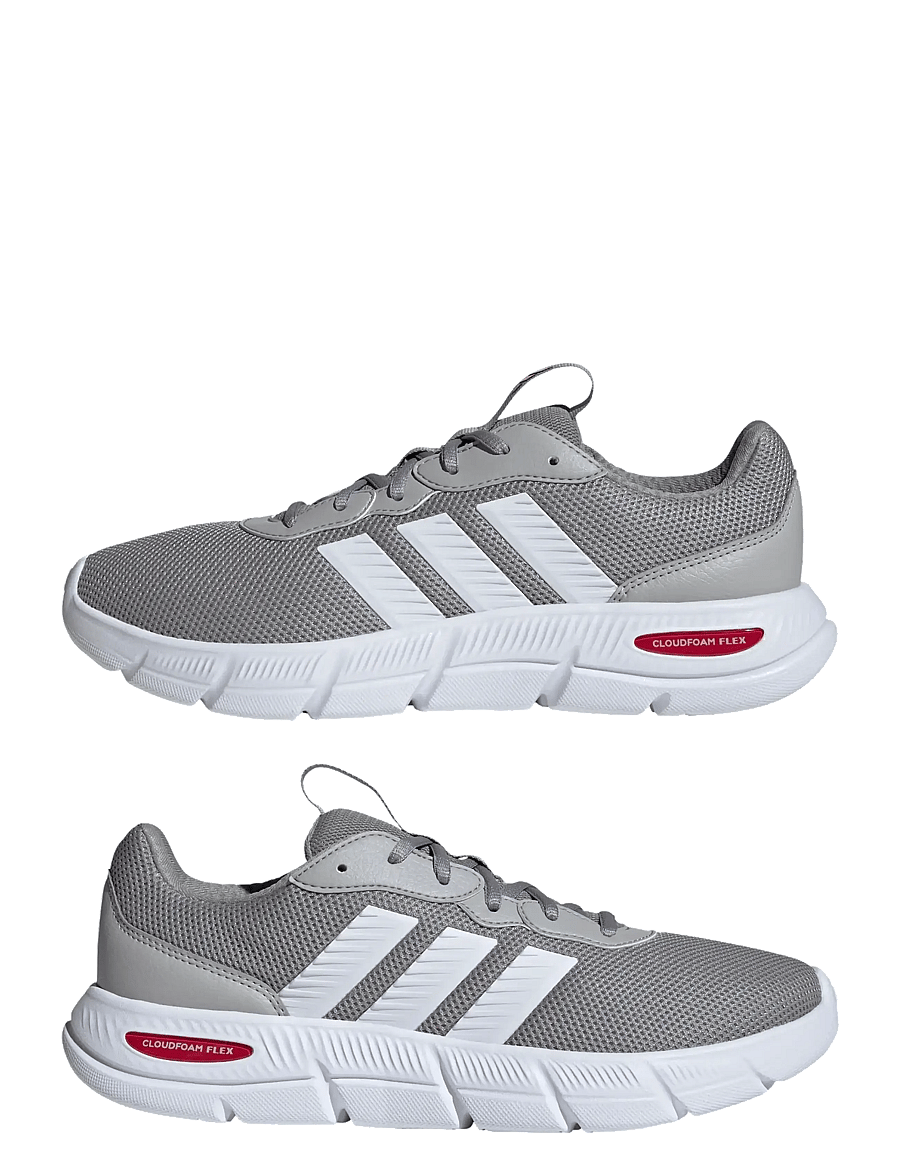 adidas Sportswear - CLOUDFOAM FLEX - LACES - low tops - mgsogr/ftwwht/betsca - 5