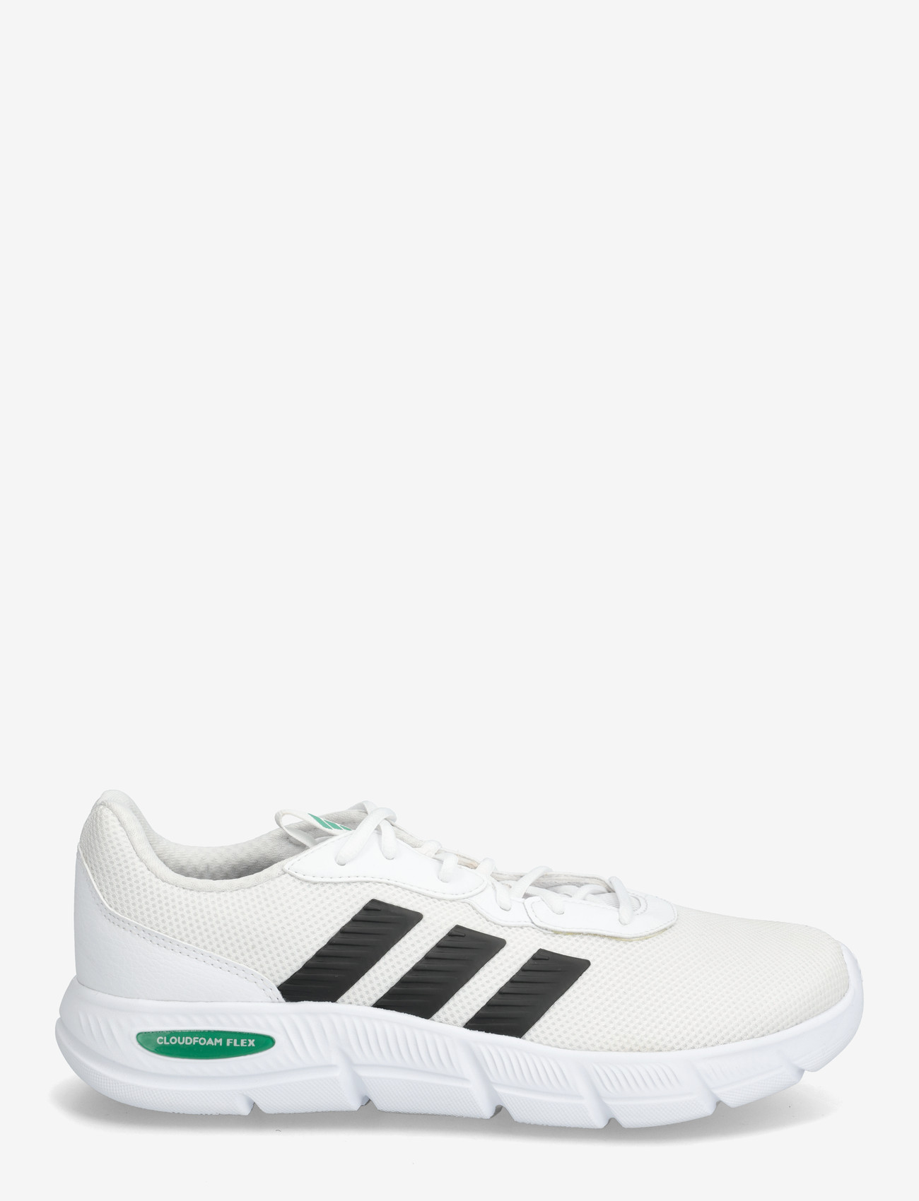 adidas Sportswear - CLOUDFOAM FLEX - LACES - niedriger schnitt - ftwwht/cblack/cougrn - 1