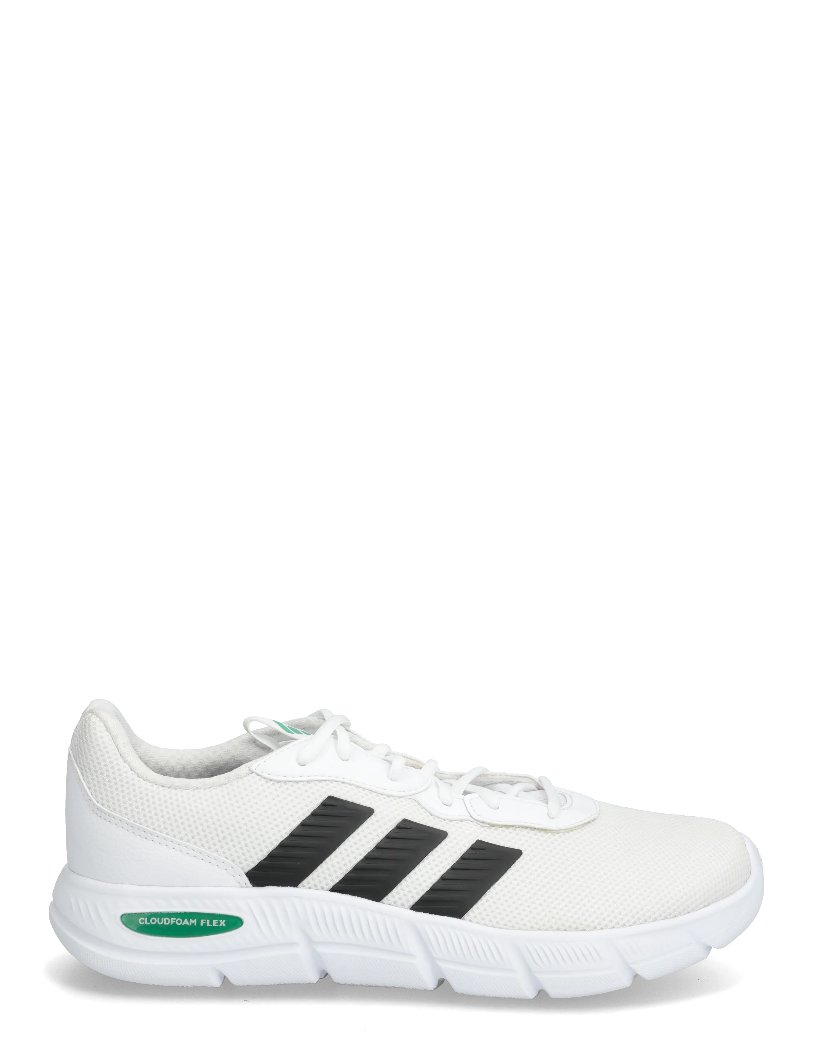 adidas Sportswear - CLOUDFOAM FLEX - LACES - kõrge säärega tossud - ftwwht/cblack/cougrn - 1