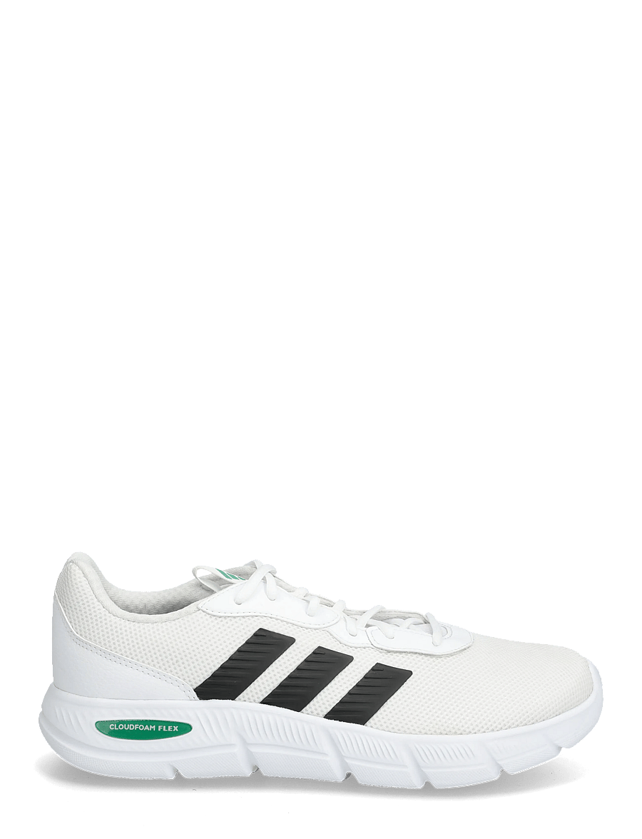 adidas Sportswear - CLOUDFOAM FLEX - LACES - niedriger schnitt - ftwwht/cblack/cougrn - 1
