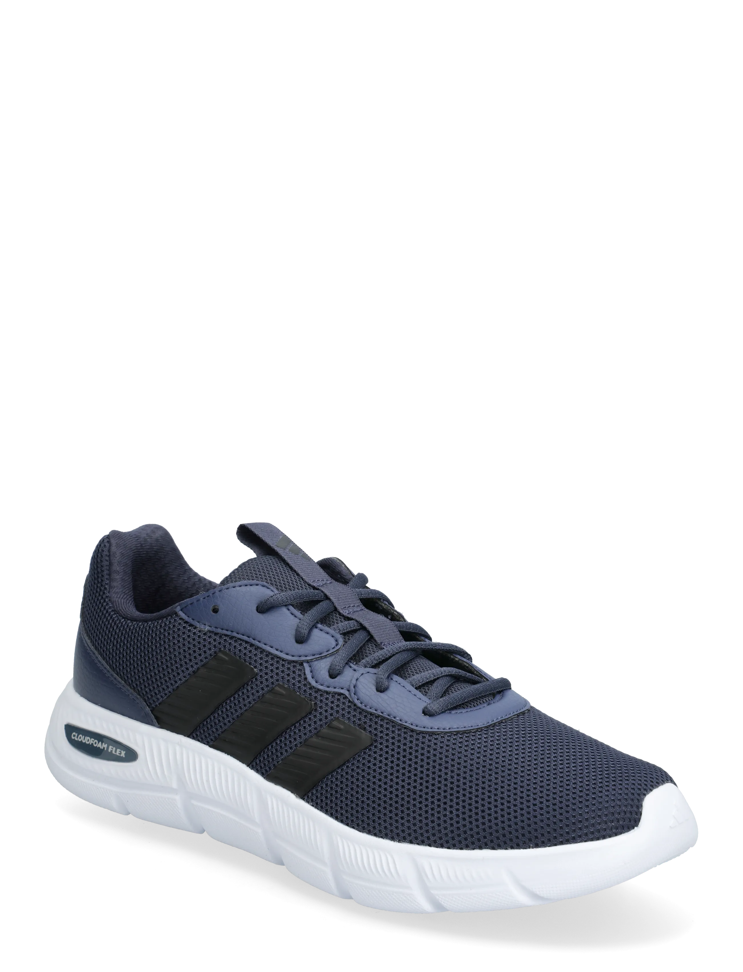 adidas Sportswear CLOUDFOAM FLEX - LACES - Sneakers - SHANAV/CBLACK/FTWWHT / navy