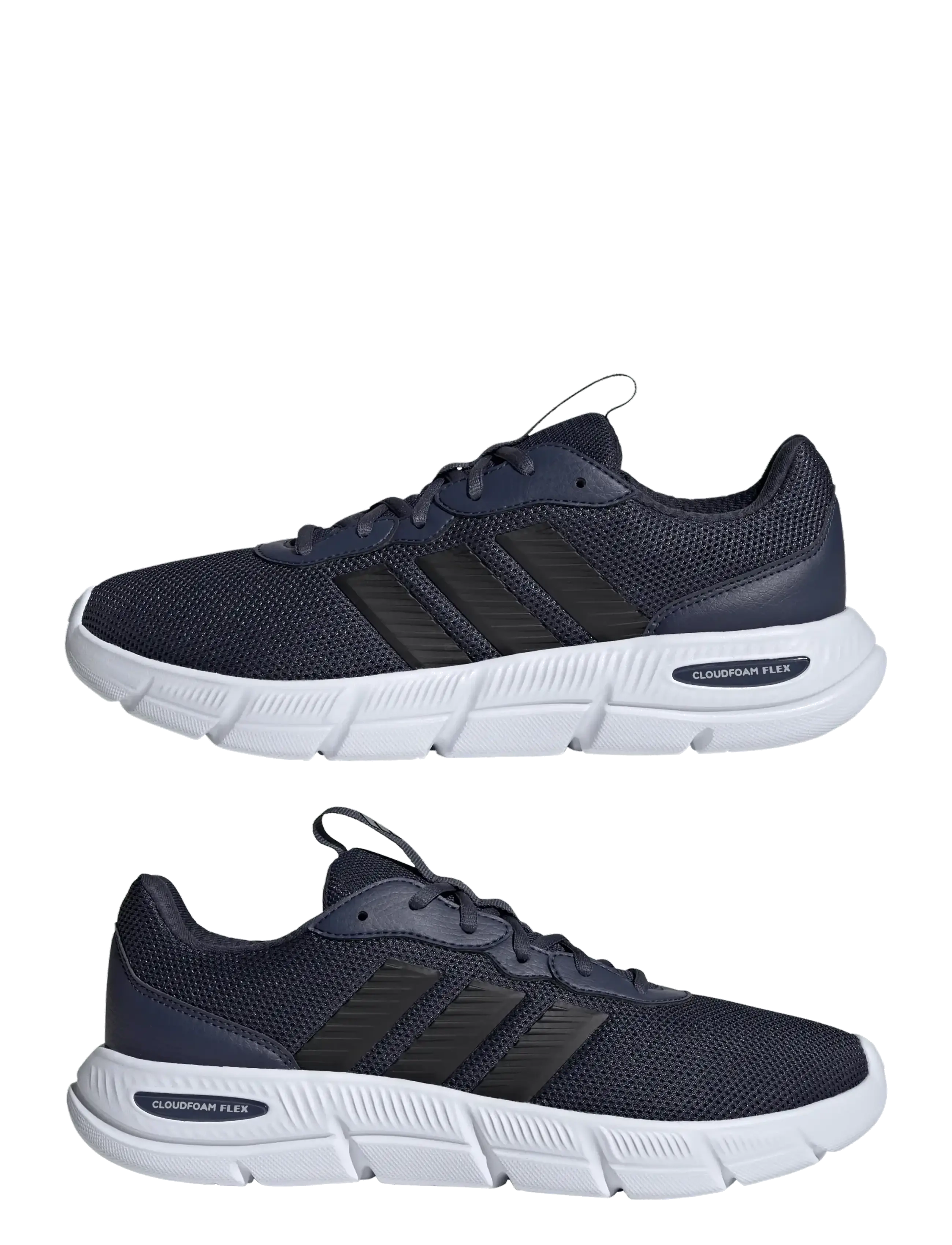adidas Sportswear - CLOUDFOAM FLEX - LACES - niedriger schnitt - shanav/cblack/ftwwht - 5