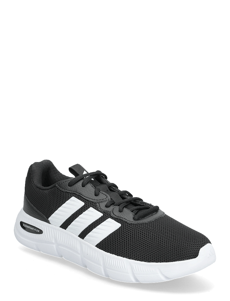 adidas Sportswear - CLOUDFOAM FLEX - LACES - low tops - cblack/ftwwht/cblack - 0