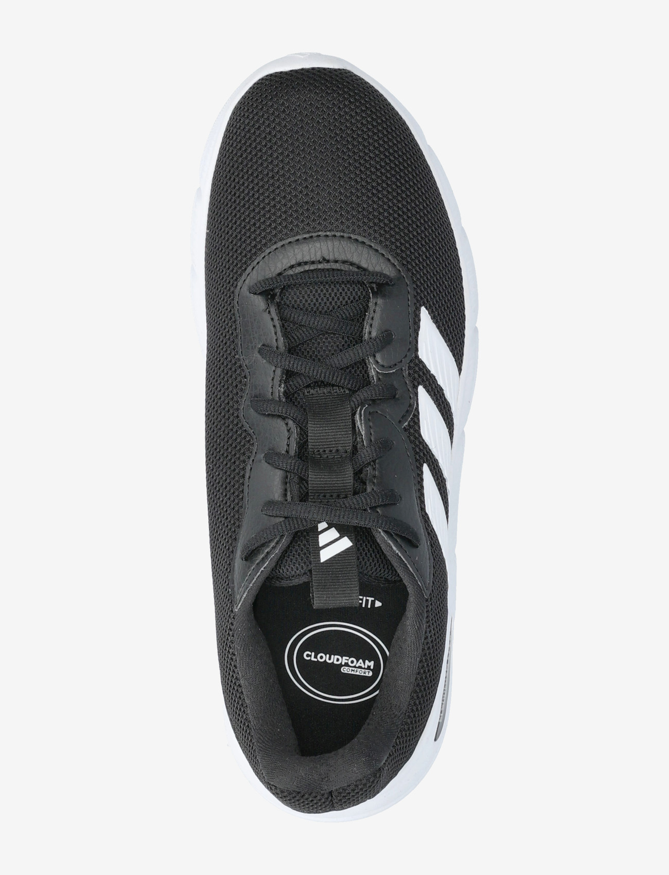 adidas Sportswear - CLOUDFOAM FLEX - LACES - low tops - cblack/ftwwht/cblack - 3