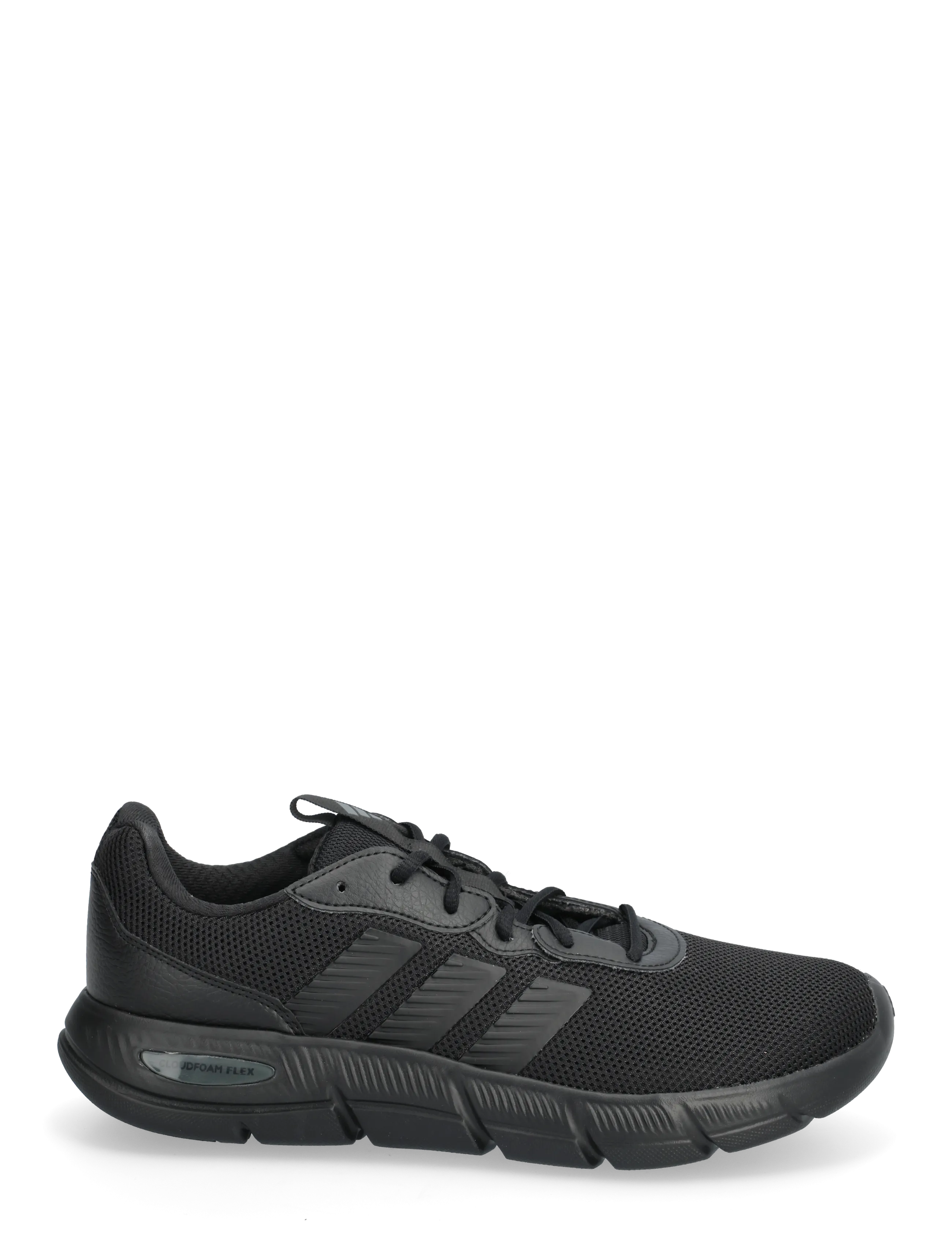 adidas Sportswear - CLOUDFOAM FLEX - LACES - låga sneakers - cblack/cblack/gresix - 1