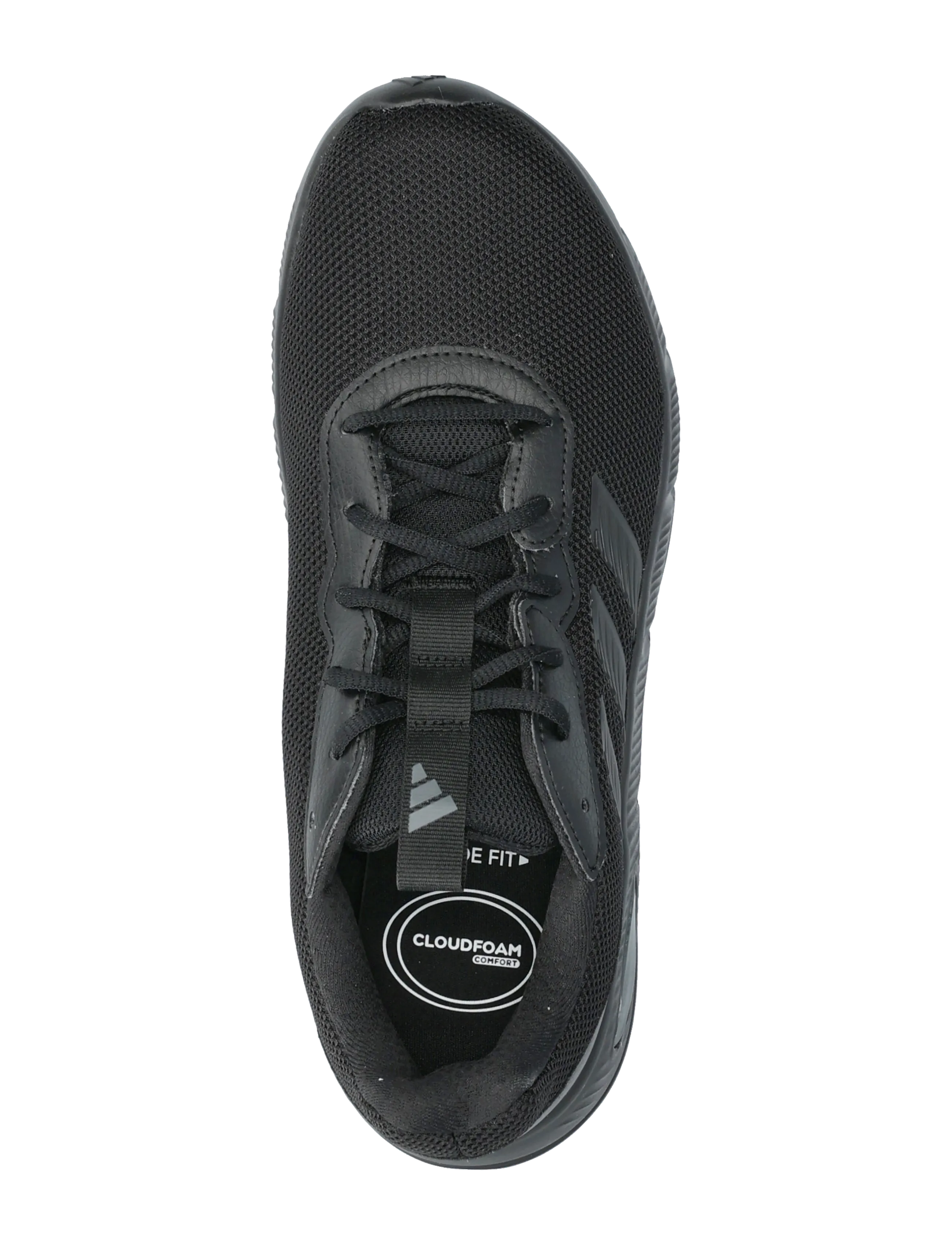 adidas Sportswear - CLOUDFOAM FLEX - LACES - kõrge säärega tossud - cblack/cblack/gresix - 3