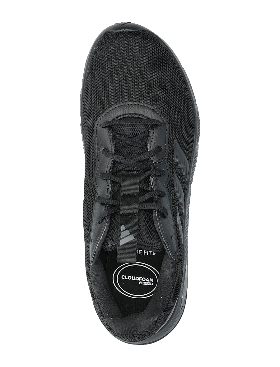 adidas Sportswear - CLOUDFOAM FLEX - LACES - niedriger schnitt - cblack/cblack/gresix - 3