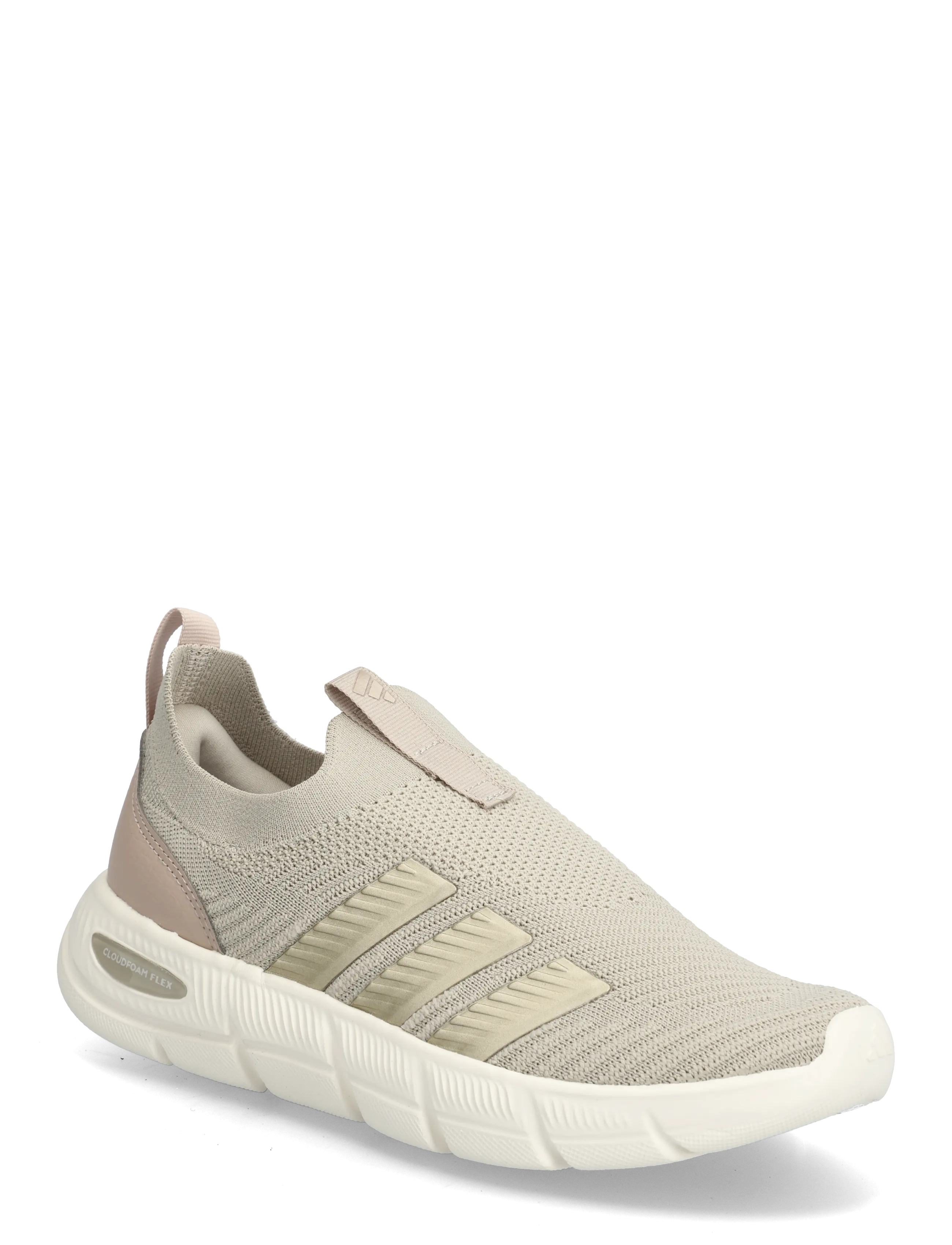 adidas Sportswear CLOUDFOAM FLEX - SOCK - Slip-on Sneakers - WONBEI/CYBEMT/WONTAU / beige