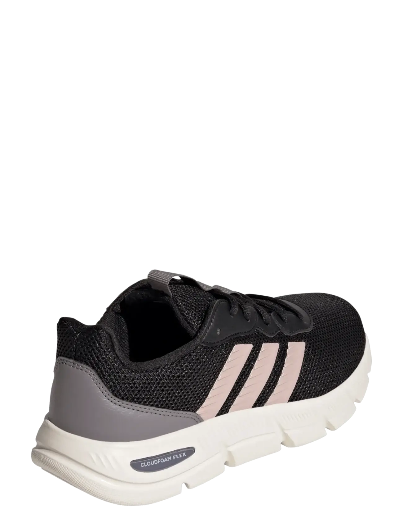 adidas Sportswear - CLOUDFOAM FLEX - LACES - låga sneakers - cblack/sapime/owhite - 3