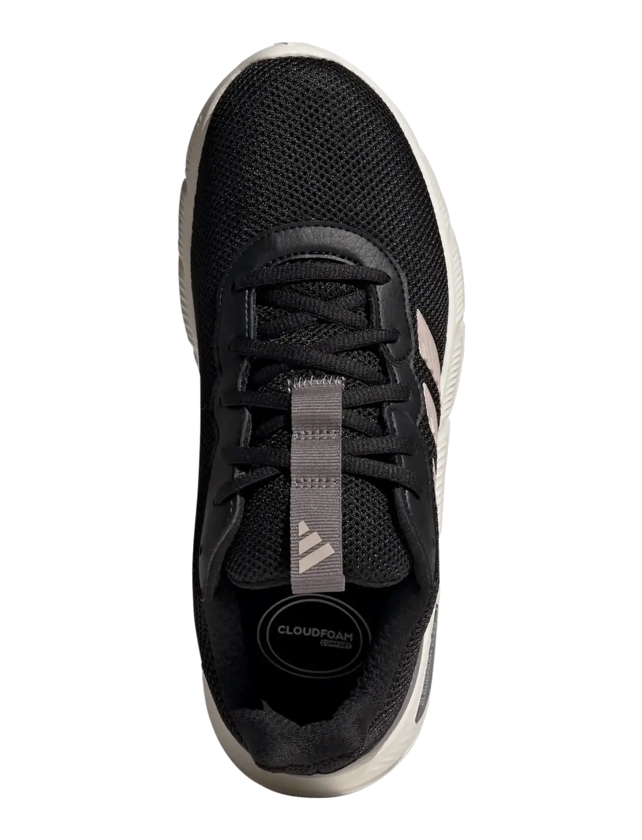 adidas Sportswear - CLOUDFOAM FLEX - LACES - låga sneakers - cblack/sapime/owhite - 4