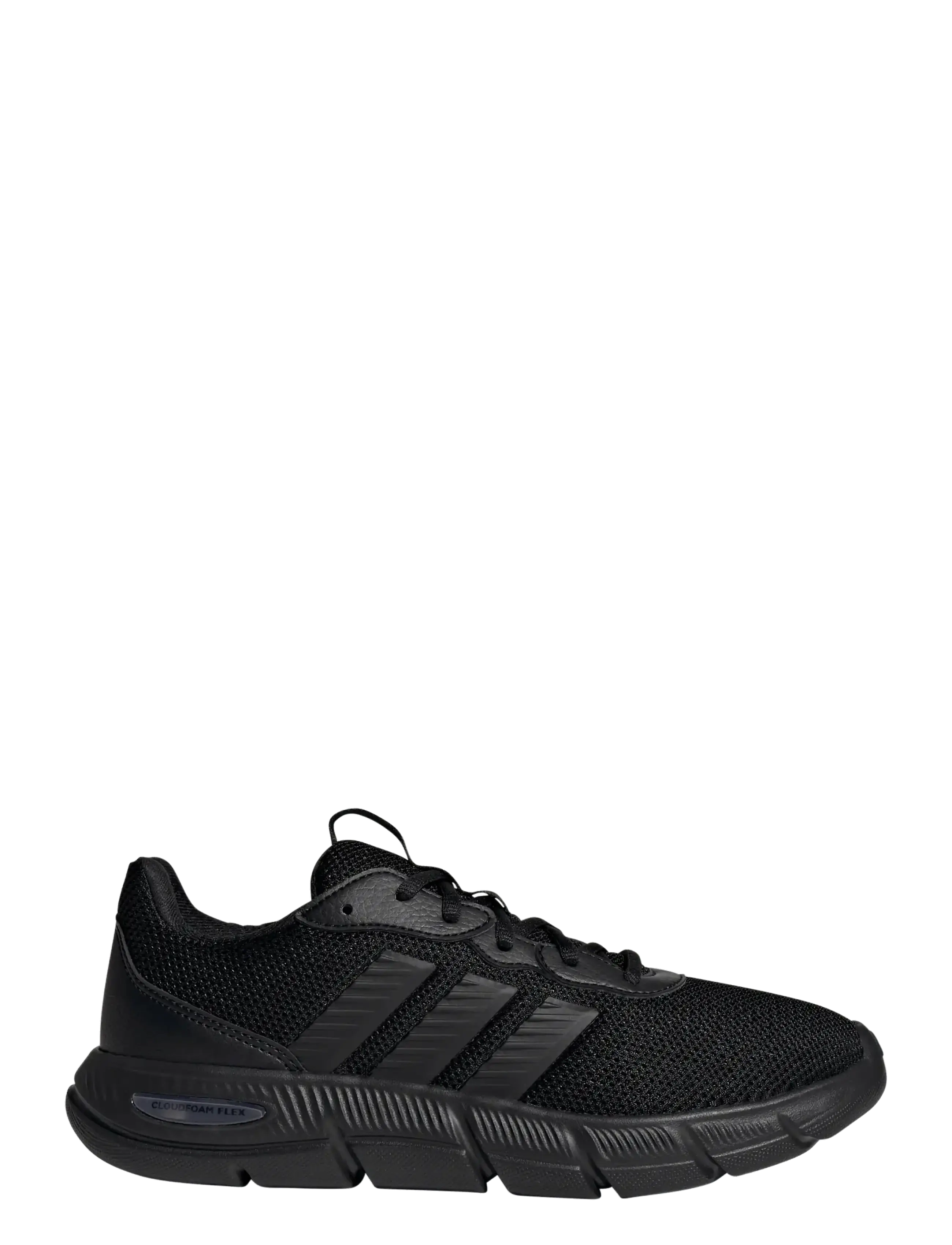 adidas Sportswear - CLOUDFOAM FLEX - LACES - lágir strigaskór - cblack/cblack/gresix - 1