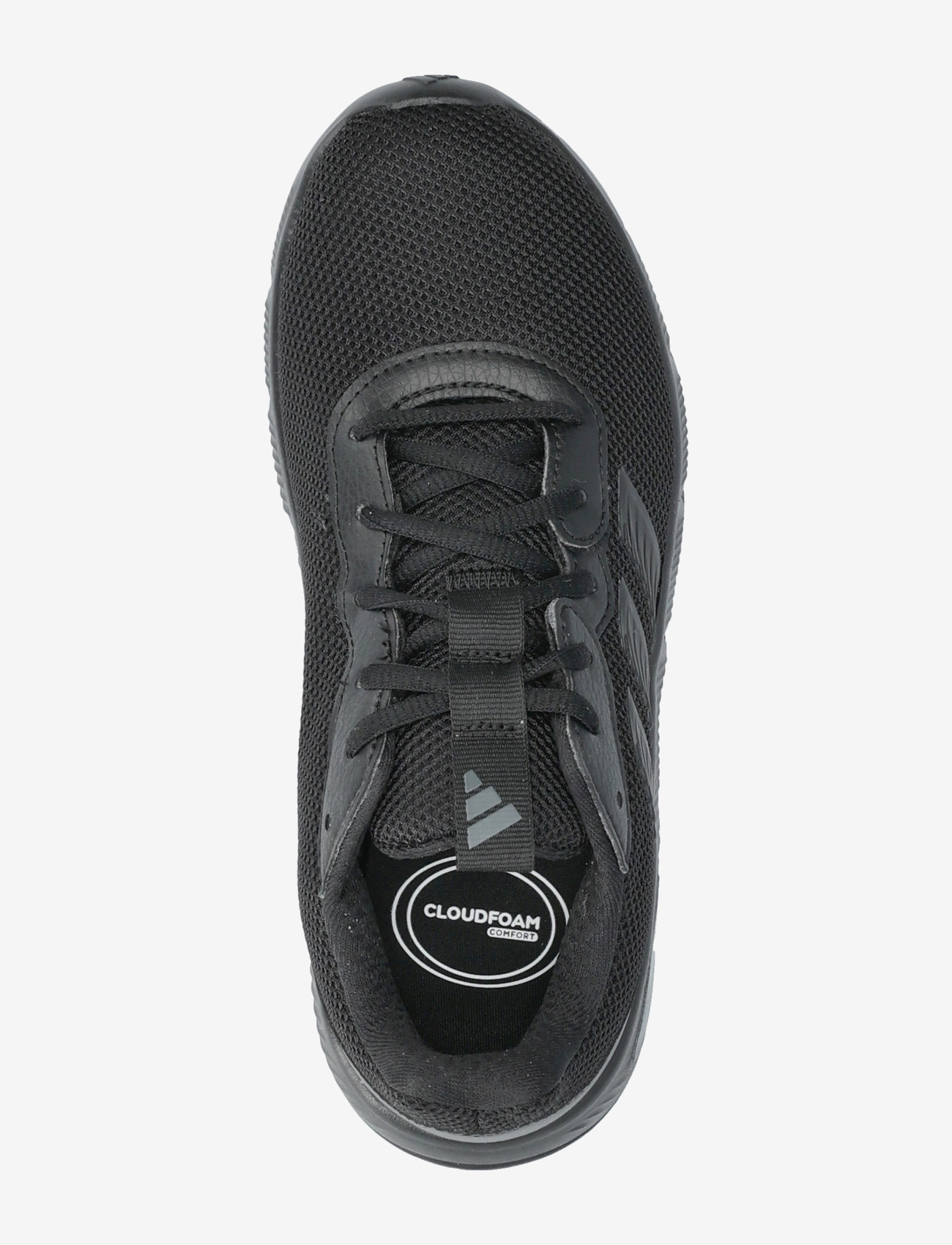 adidas Sportswear - CLOUDFOAM FLEX - LACES - tennised - cblack/cblack/gresix - 3