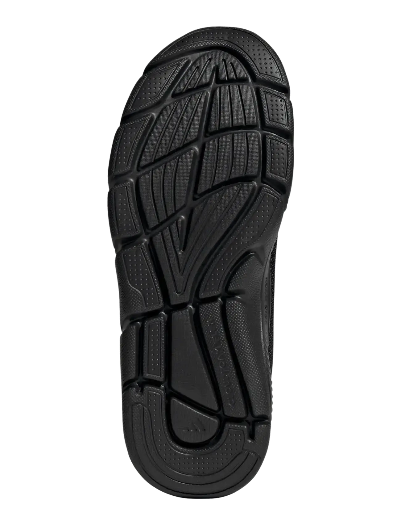 adidas Sportswear - CLOUDFOAM FLEX - LACES - lave sneakers - cblack/cblack/gresix - 5