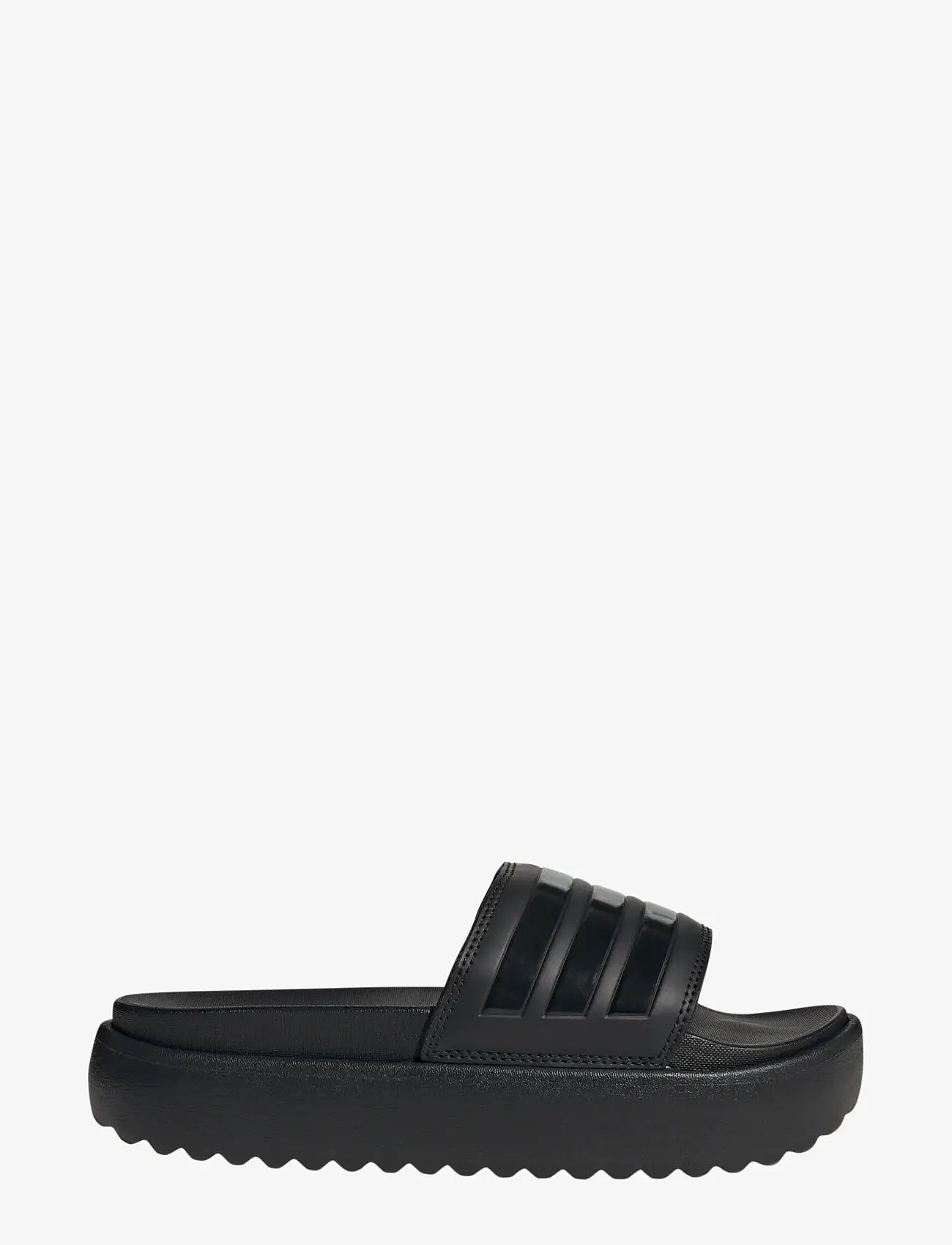 adidas Sportswear - ADILETTE PLATFORM - pool-sandalen - cblack/cblack/cblack - 1