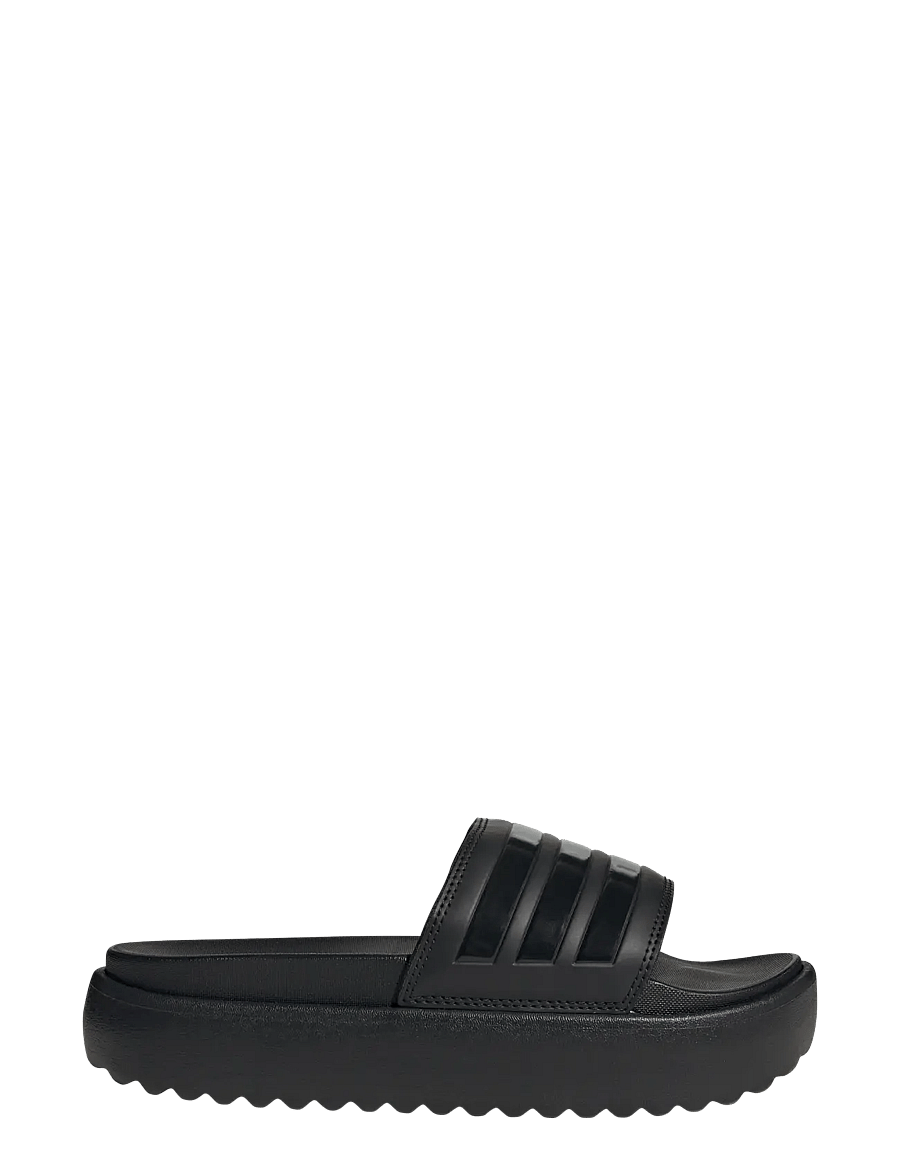 adidas Sportswear - ADILETTE PLATFORM - sandaalit ja tohvelit - cblack/cblack/cblack - 1