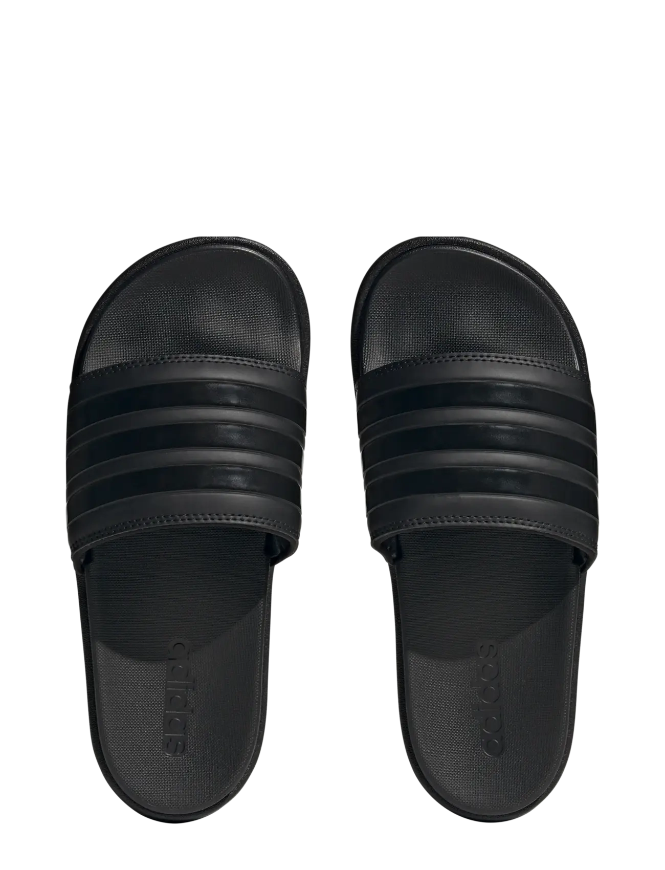adidas Sportswear - ADILETTE PLATFORM - basutės ir šlepetės - cblack/cblack/cblack - 4