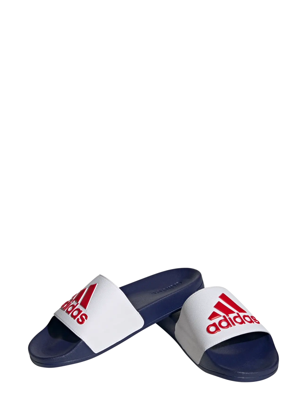 adidas Sportswear ADILETTE SHOWER - Badesko - FTWWHT/BETSCA/VICBLU / multi